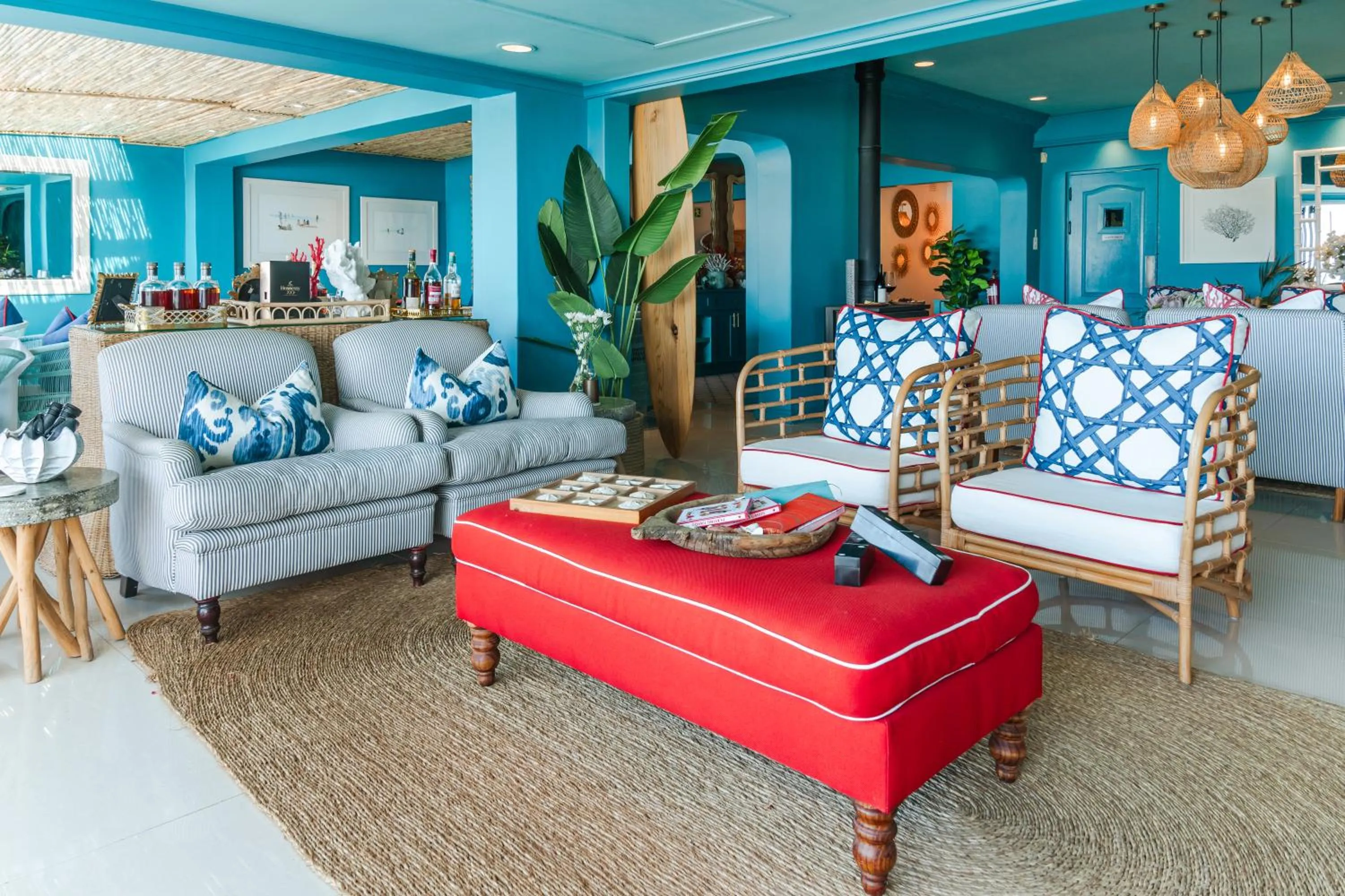 Living room in Last Word Long Beach