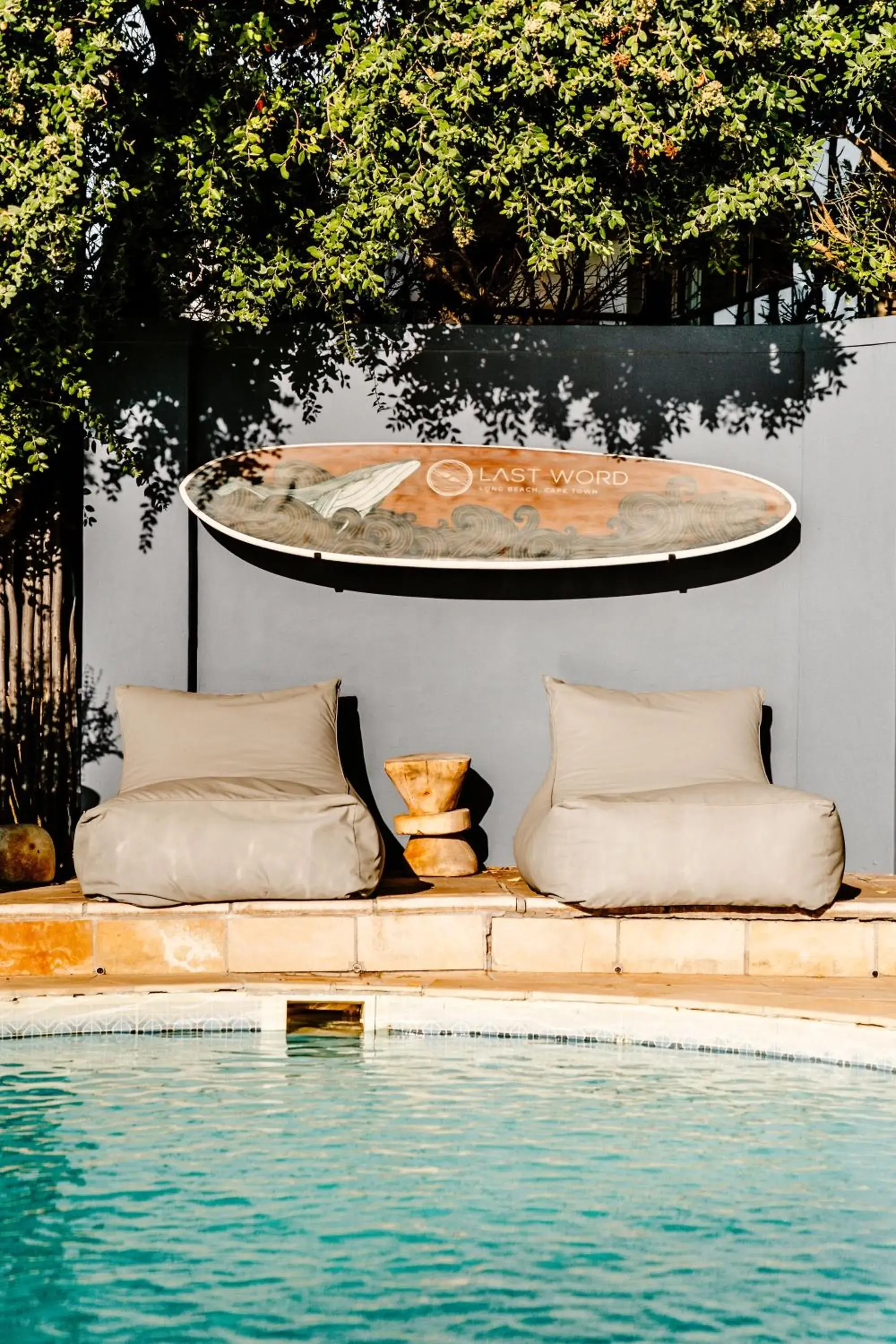 Swimming pool in Last Word Long Beach Swimming pool in Last Word Long Beach