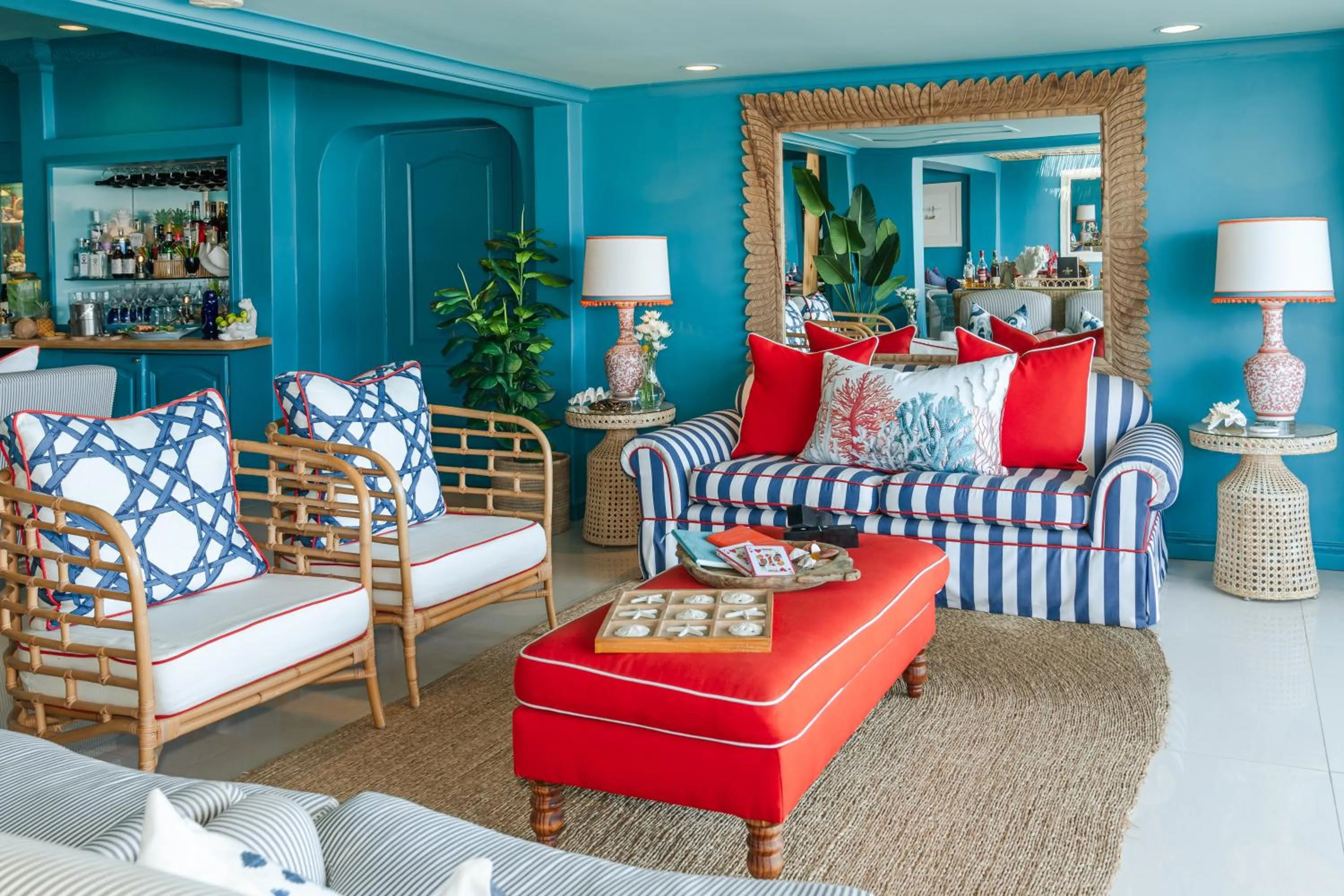 Living room in Last Word Long Beach