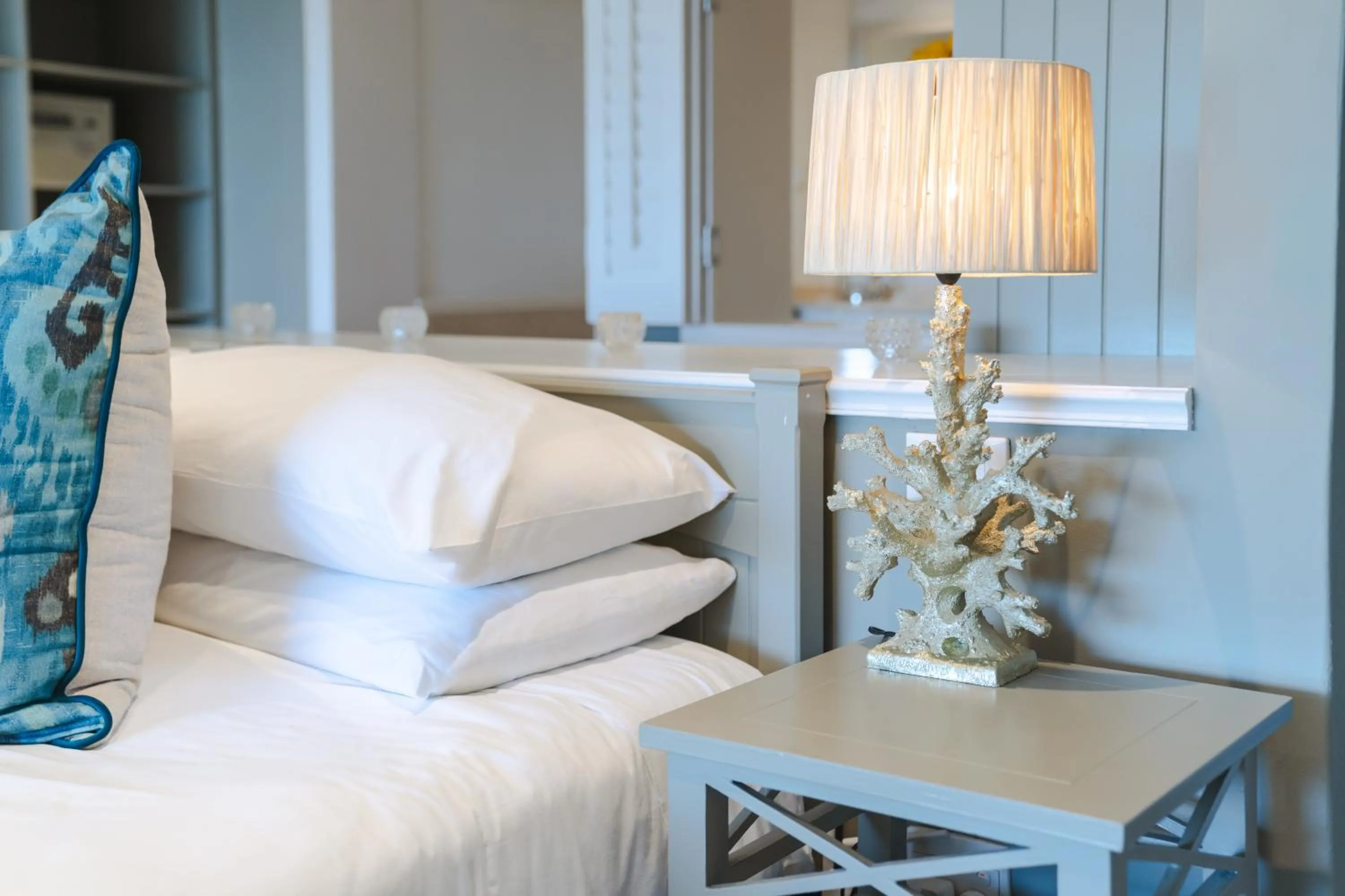 Decorative detail, Bed in Last Word Long Beach