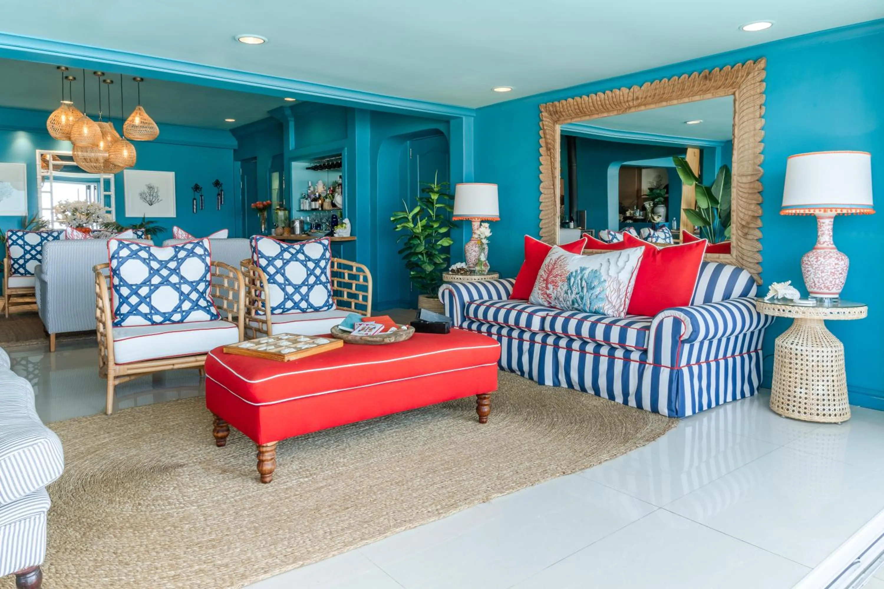 Living room in Last Word Long Beach