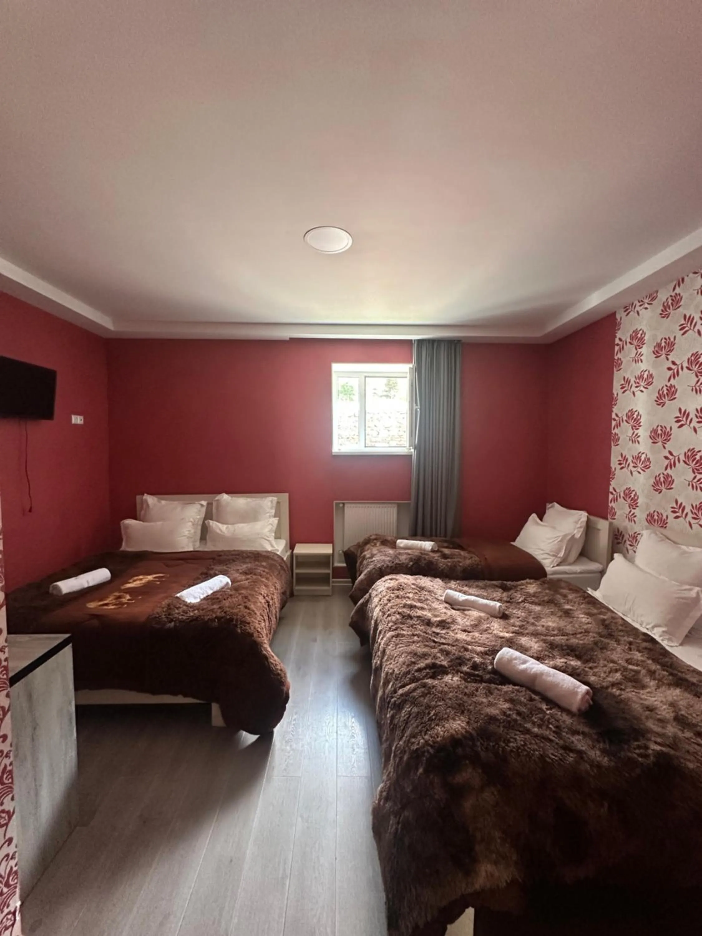 Bed in Hotel NOA Kazbegi