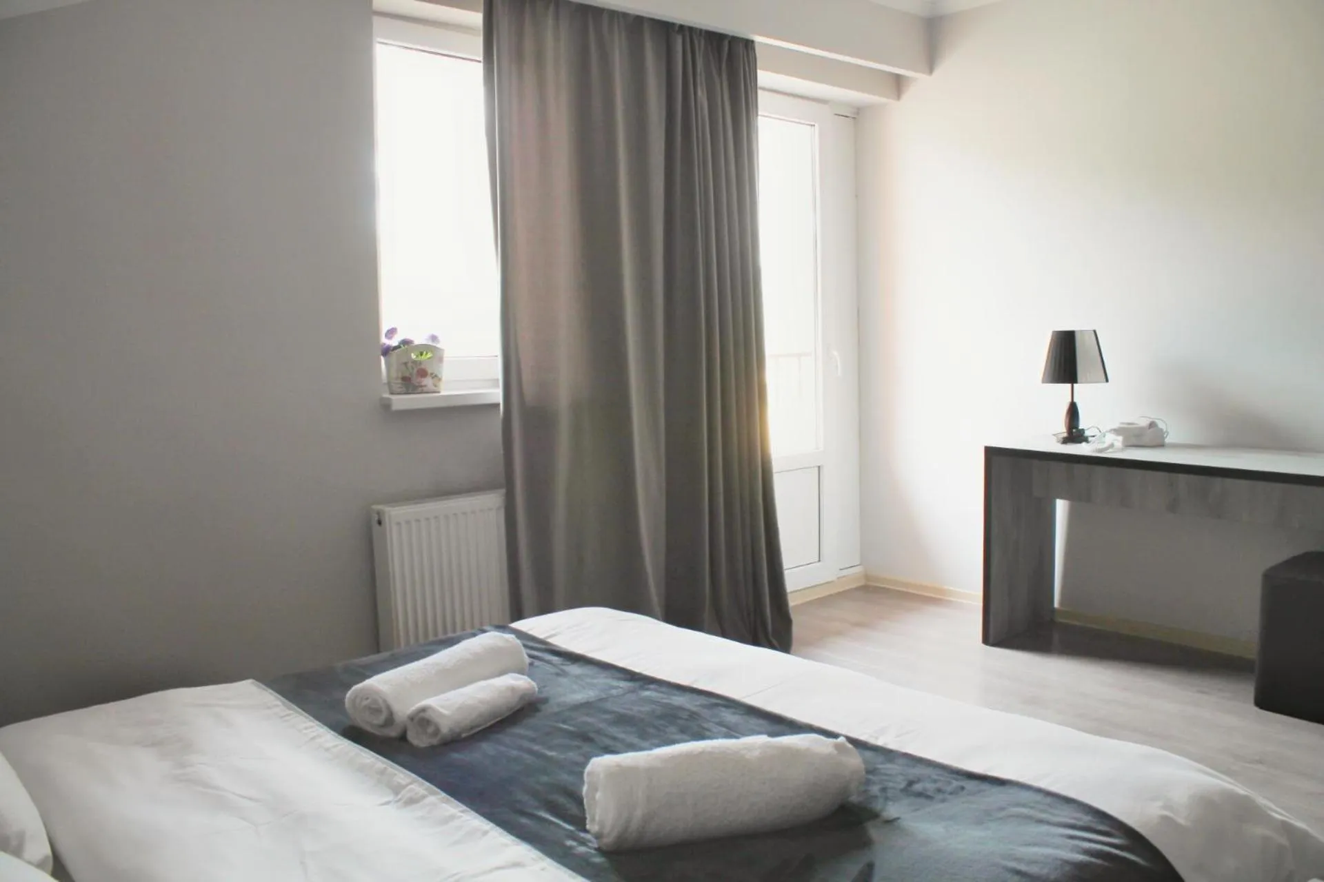 Bed in Hotel NOA Kazbegi