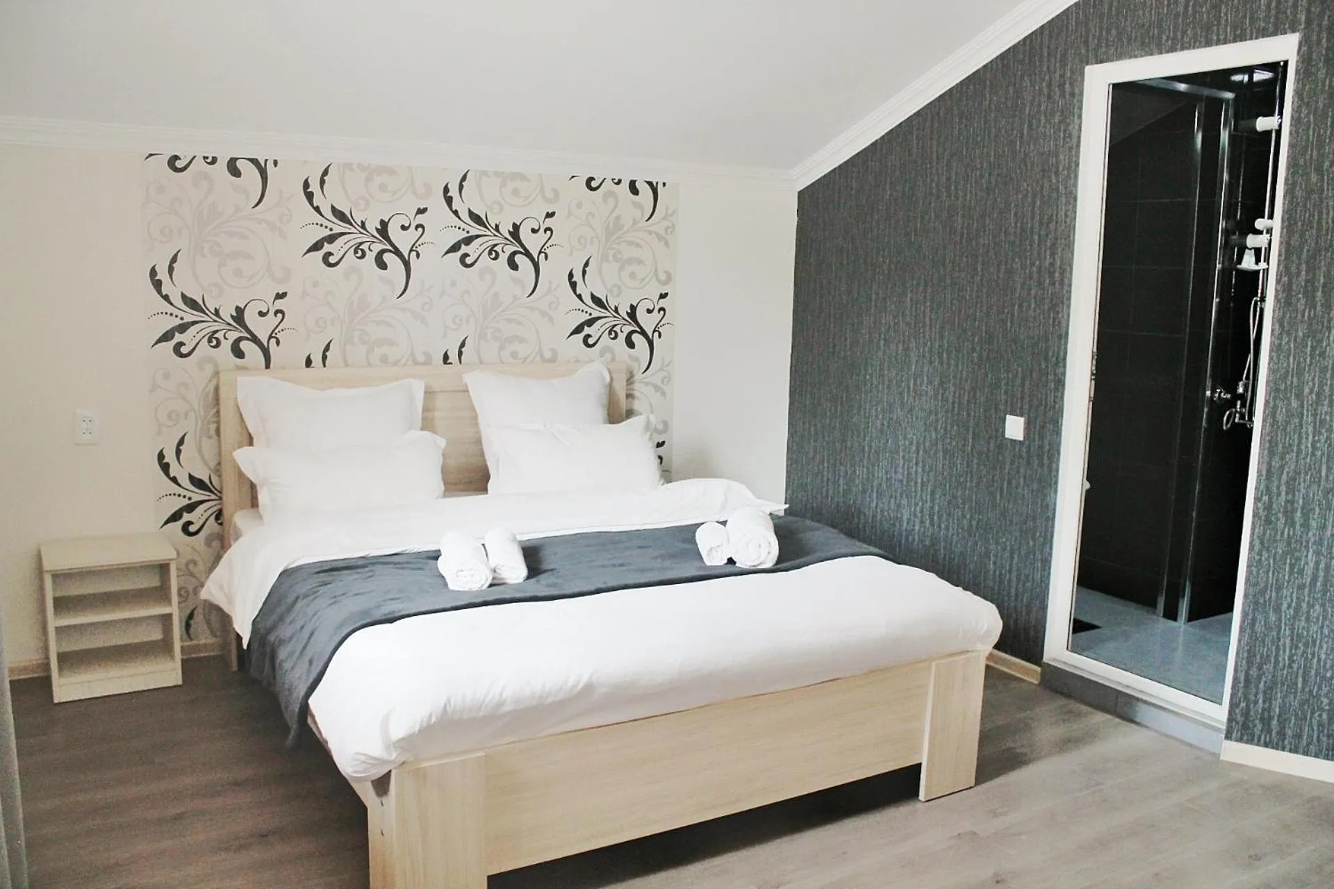 Bed in Hotel NOA Kazbegi