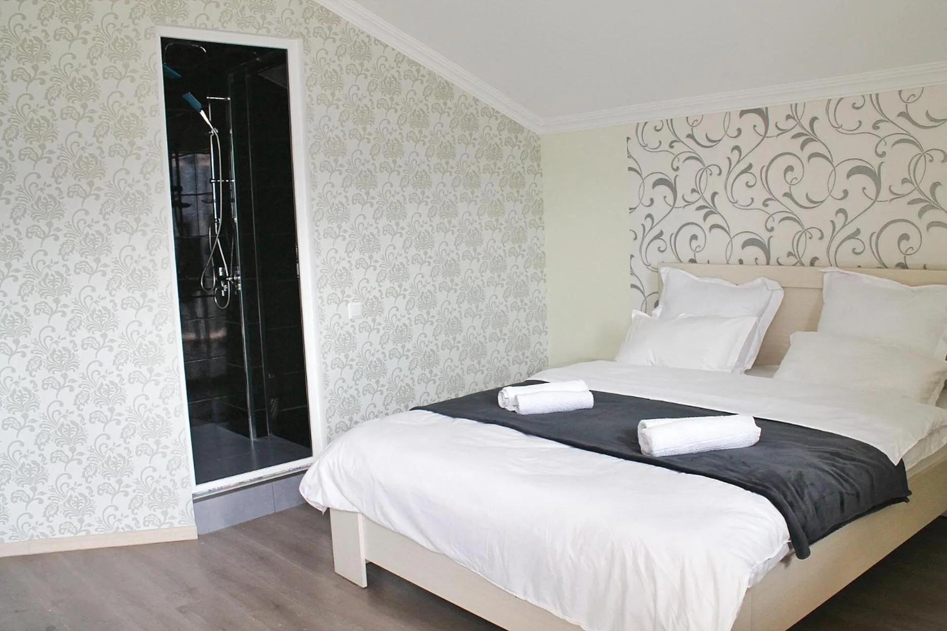 Bed in Hotel NOA Kazbegi