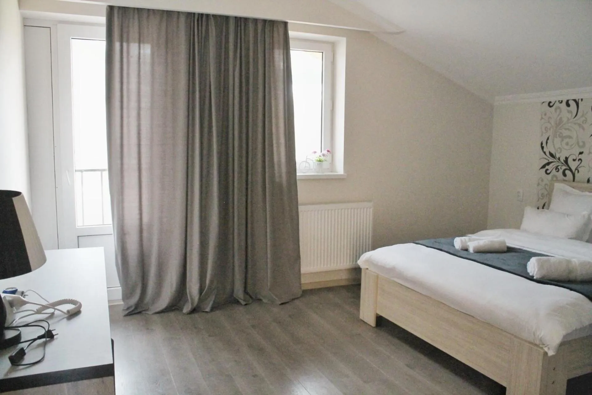 Bed in Hotel NOA Kazbegi