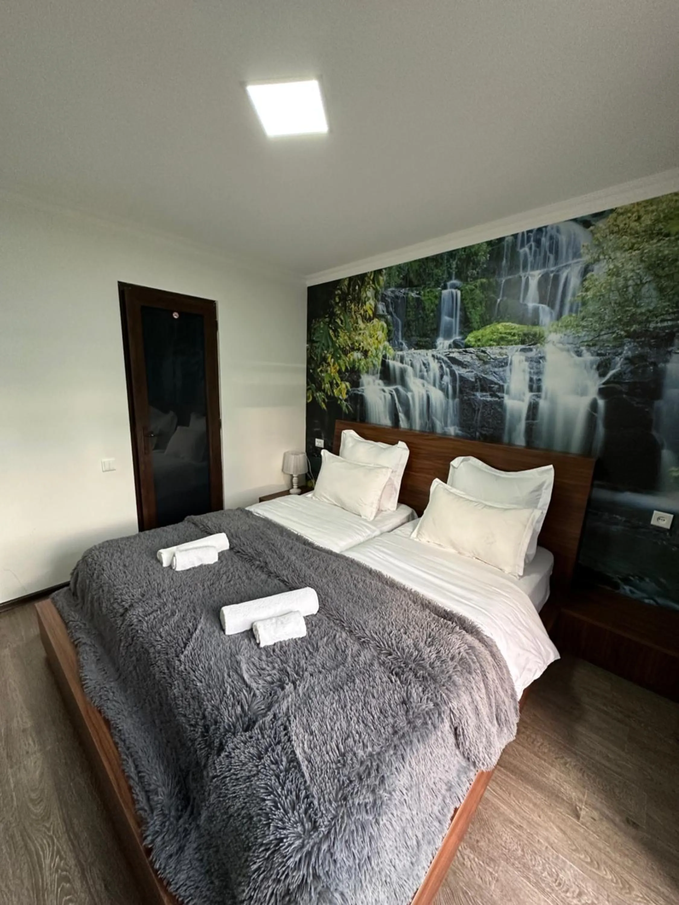 Bed in Hotel NOA Kazbegi