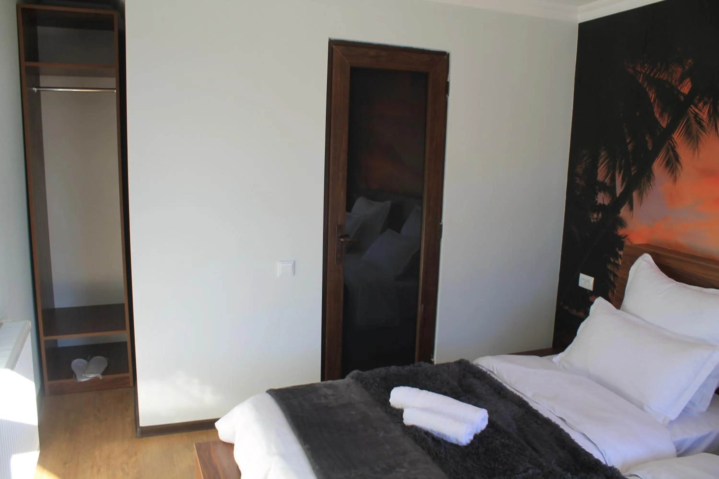 Bed in Hotel NOA Kazbegi