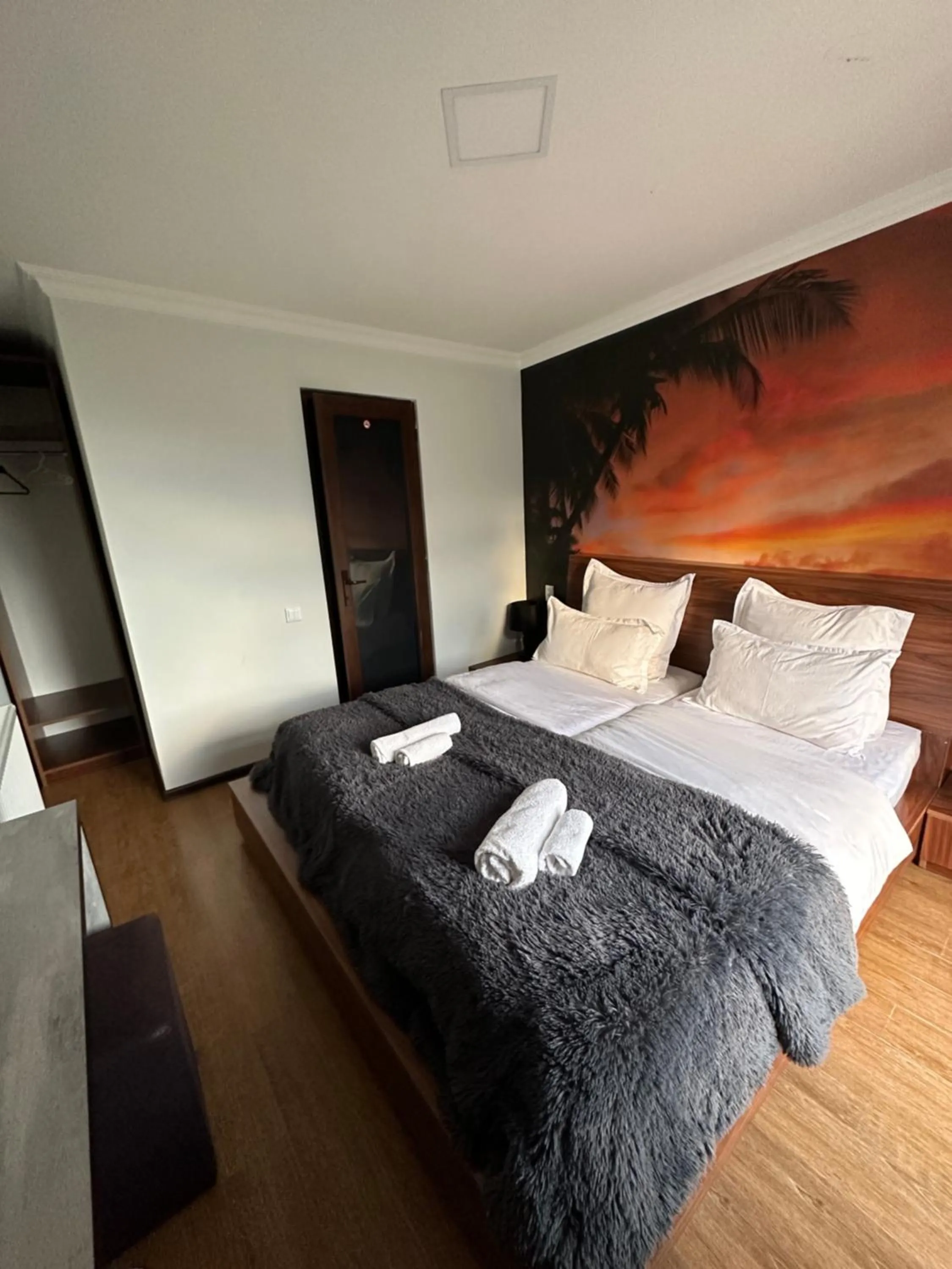 Bed in Hotel NOA Kazbegi