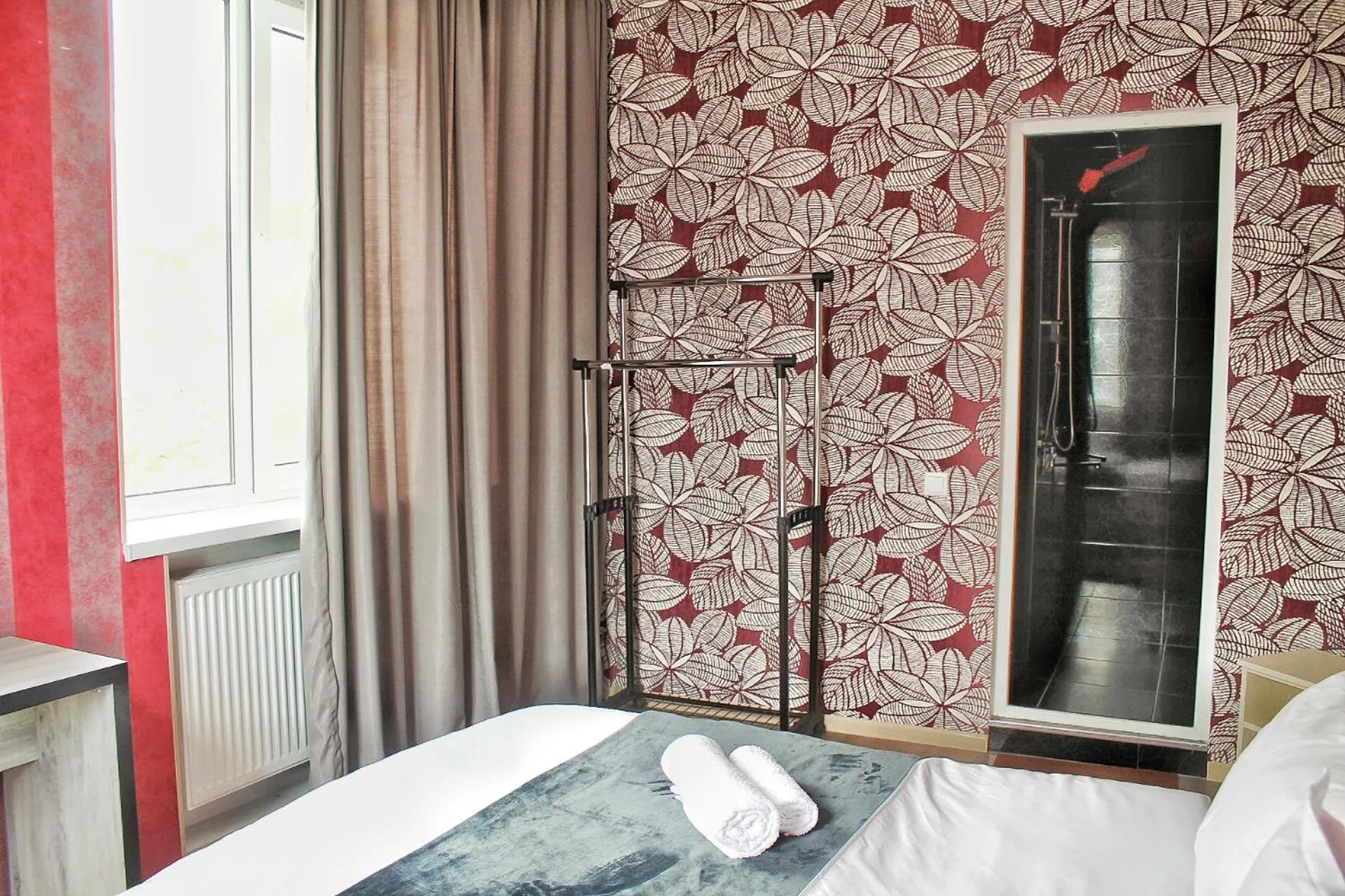 Bed in Hotel NOA Kazbegi