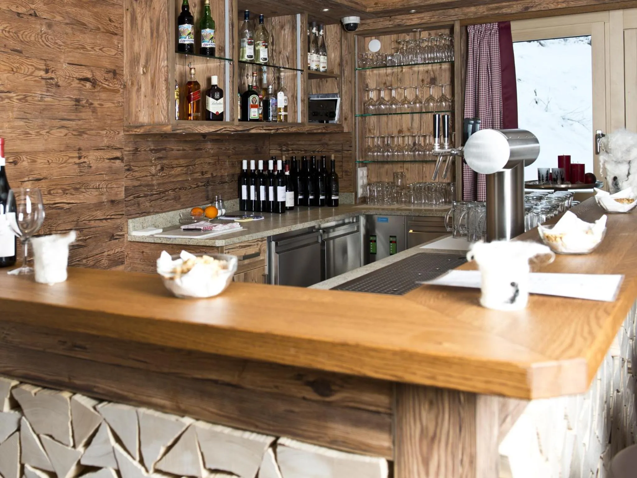 Lounge or bar in Hotel Plateau Rosa