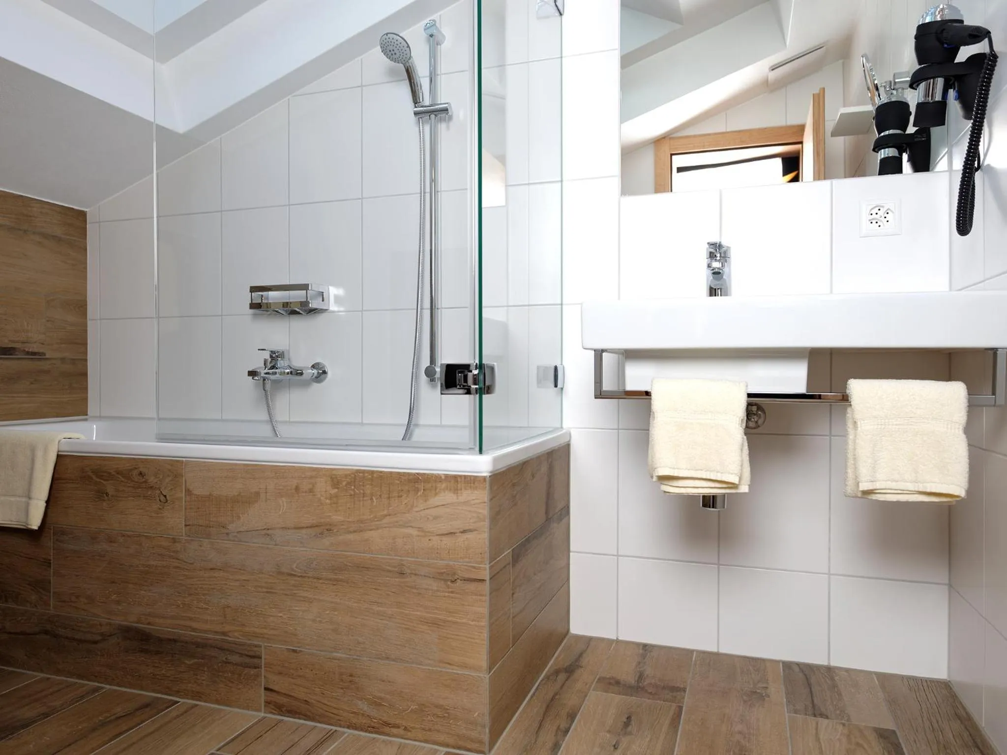 Bathroom in Hotel Plateau Rosa