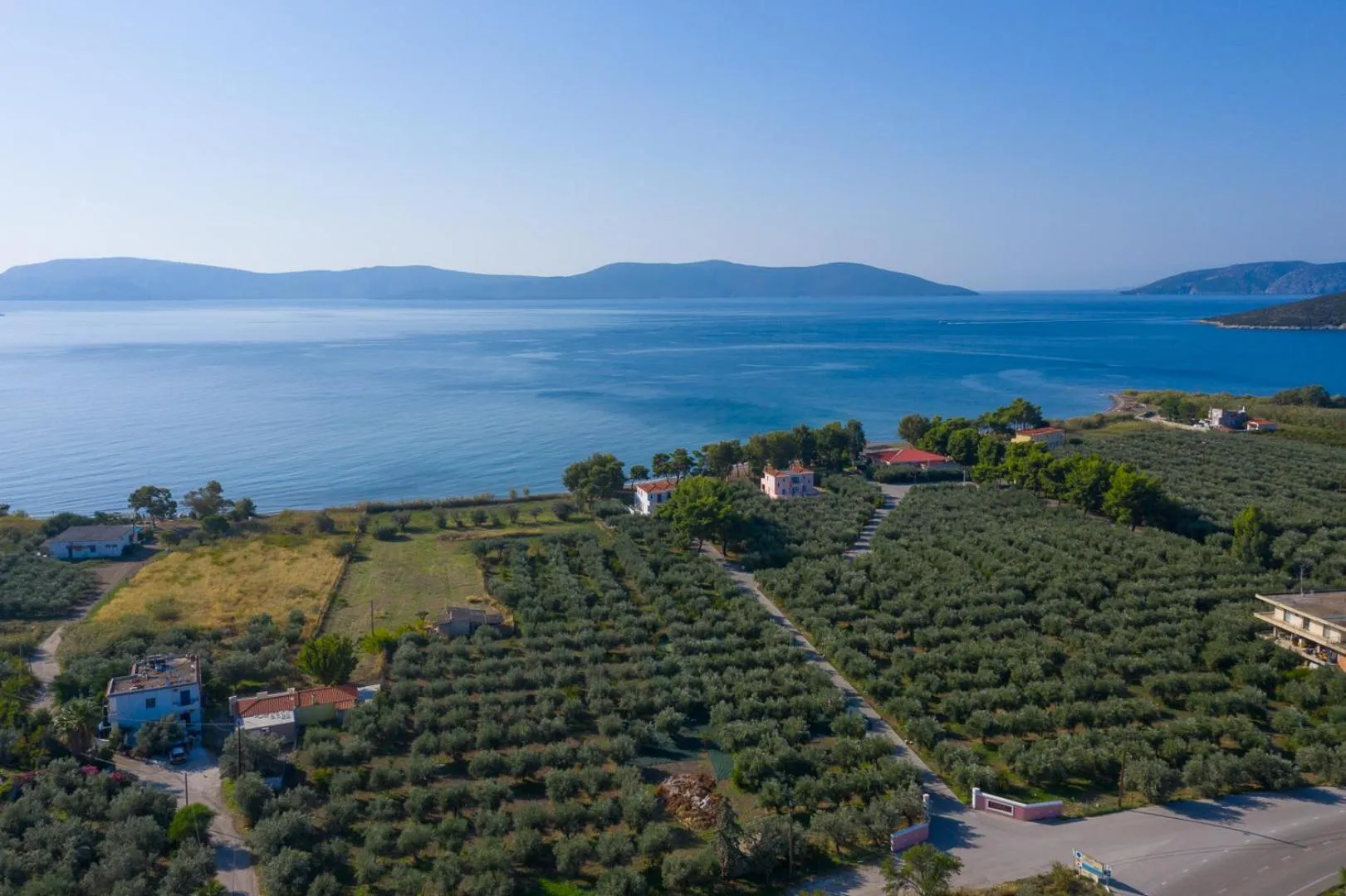 Bird's eye view in Makis Inn Resort