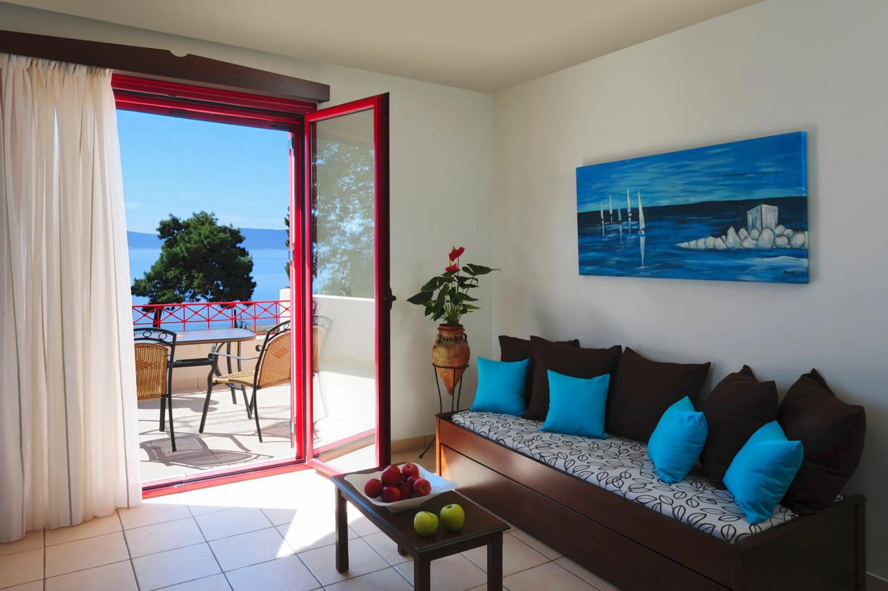 Balcony/Terrace in Makis Inn Resort