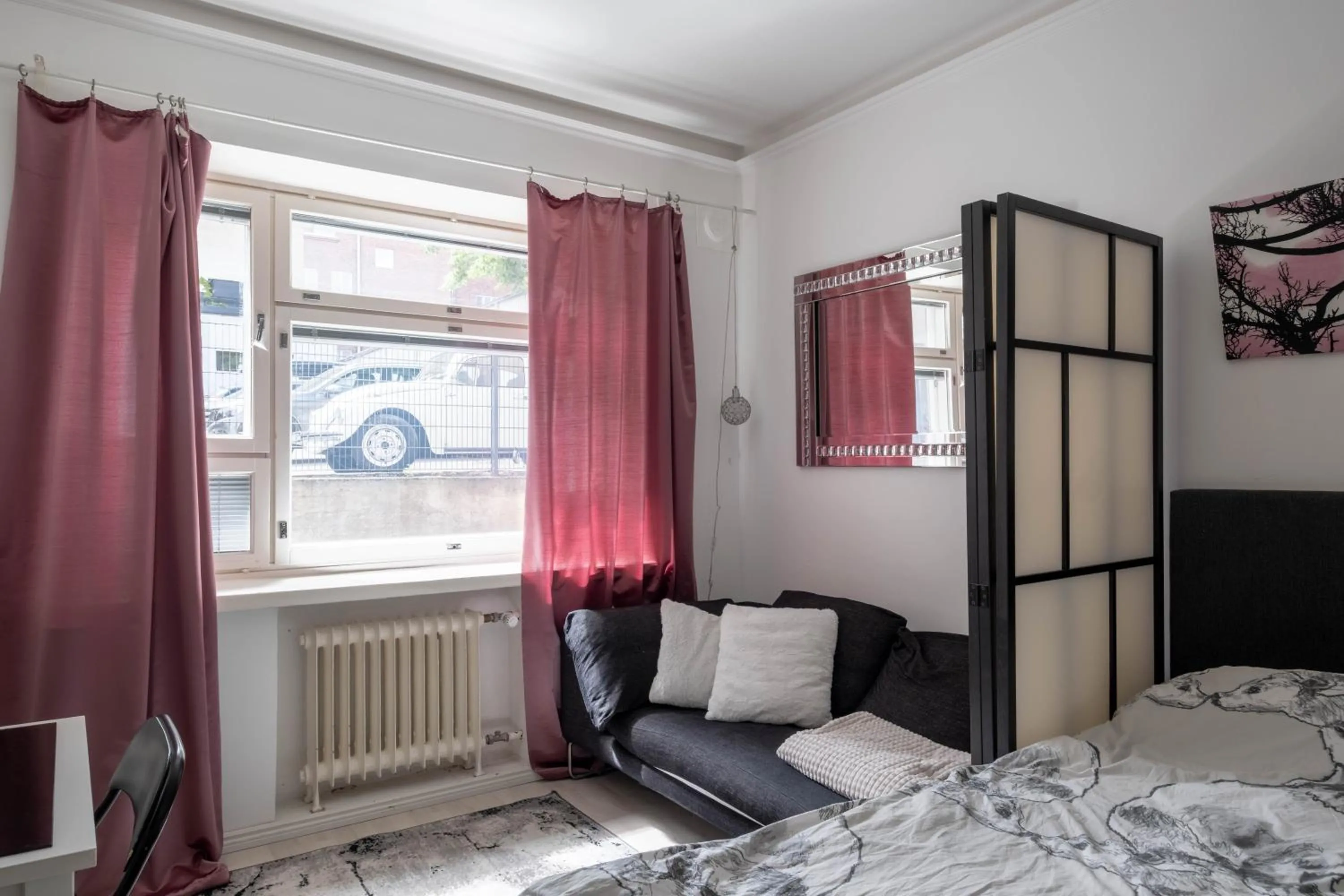 Living room, Bed in Sailor`s Apartment