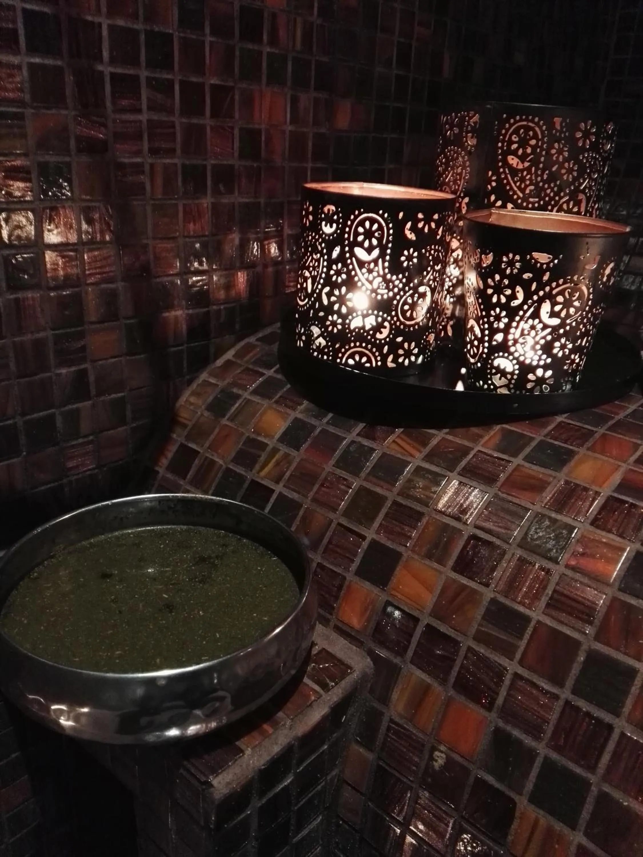 Steam room in Le Mascaret - Restaurant Hotel Spa - Teritoria