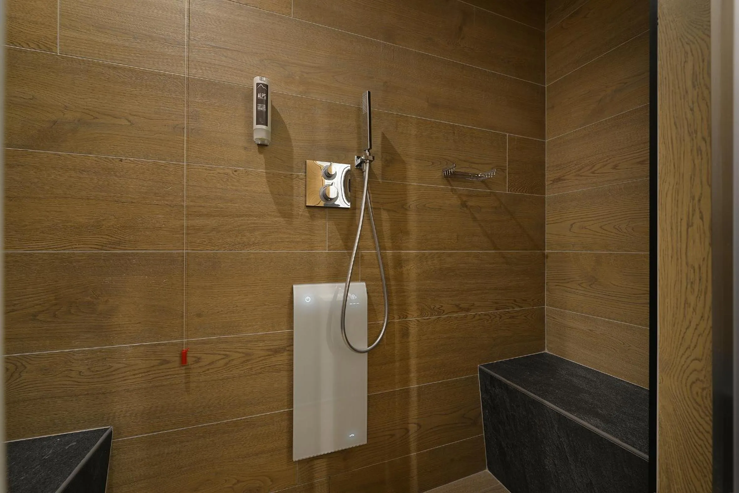 Steam room in Hotel Bucaneve