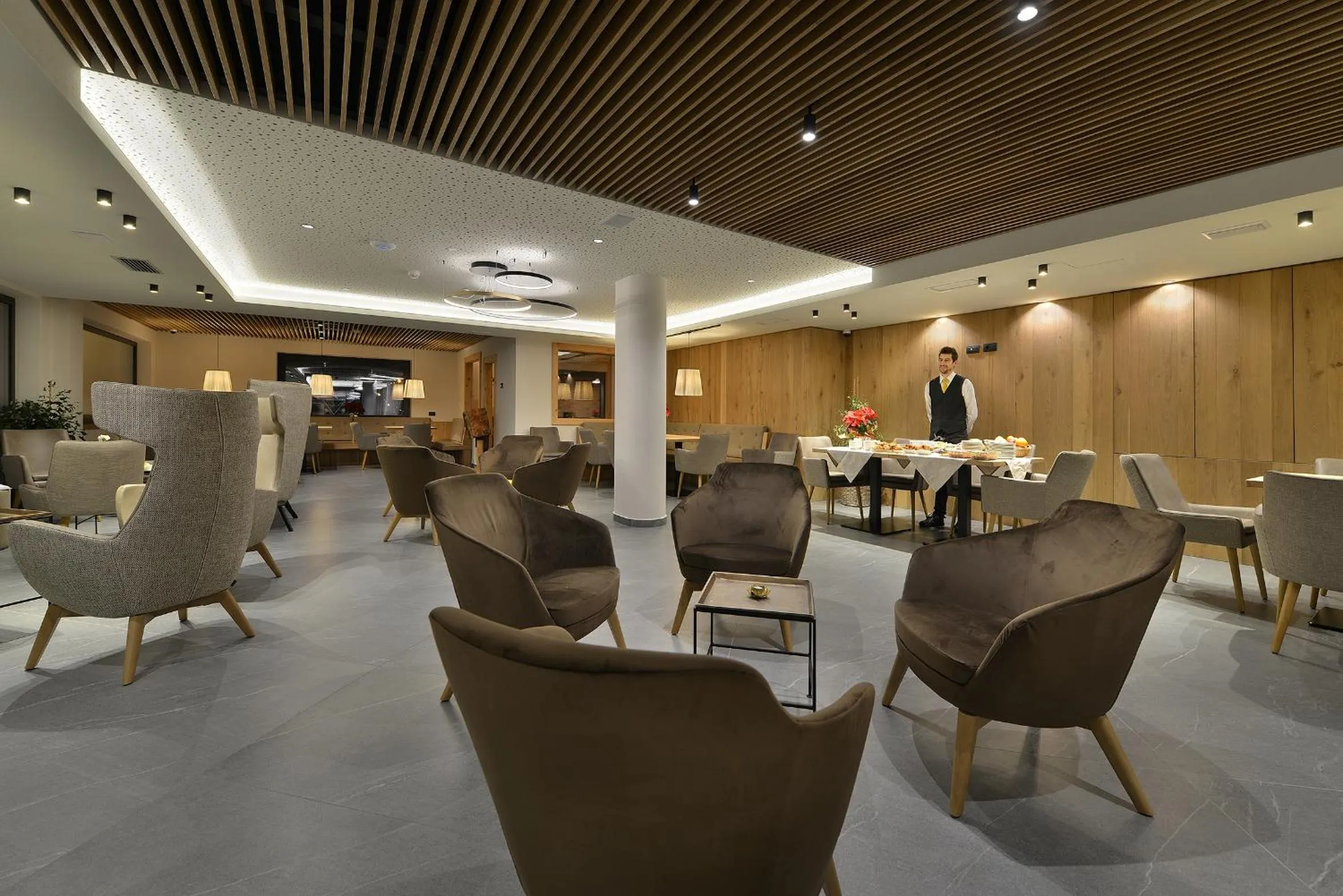 Lounge or bar in Hotel Bucaneve