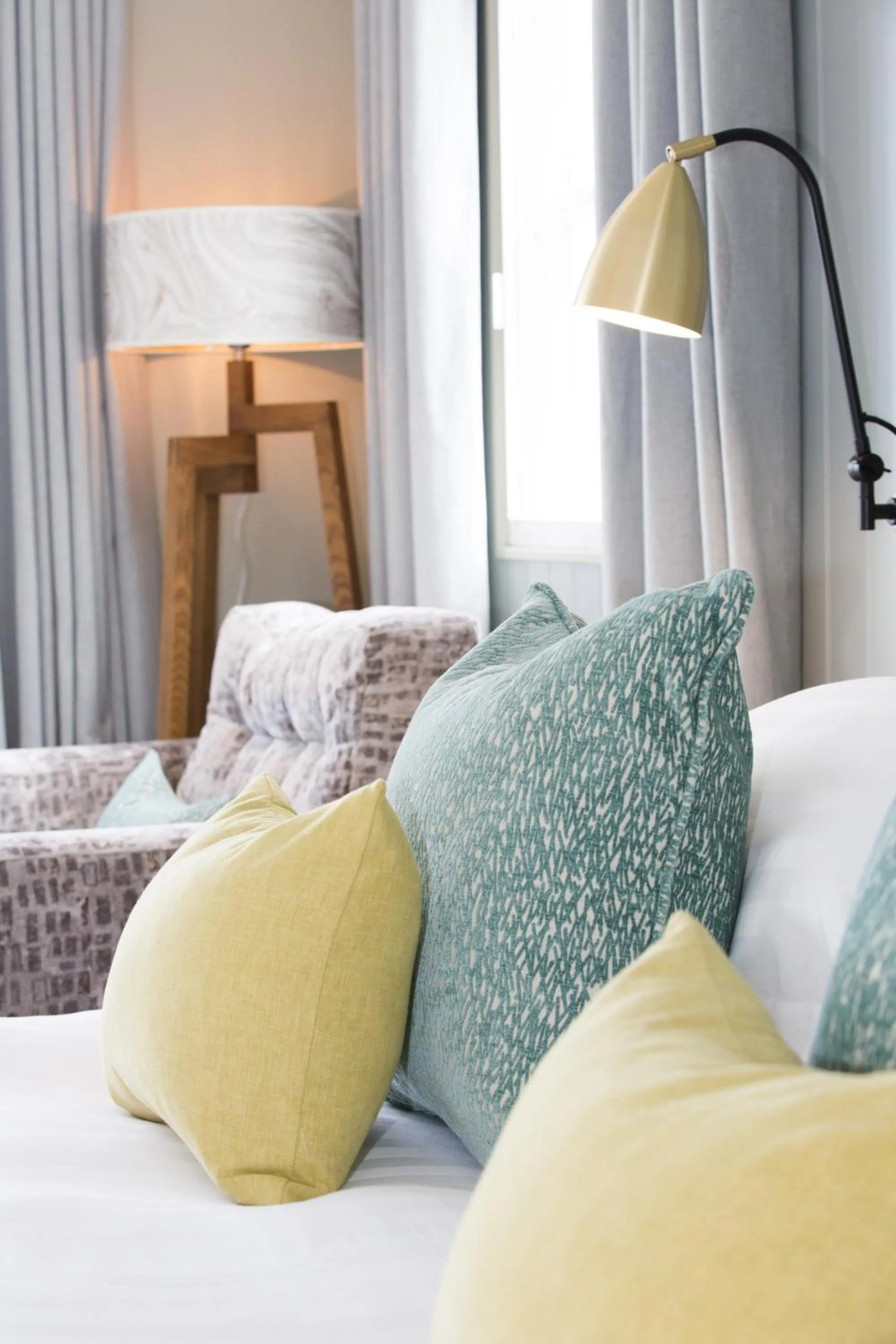 Decorative detail, Bed in The Atlantic