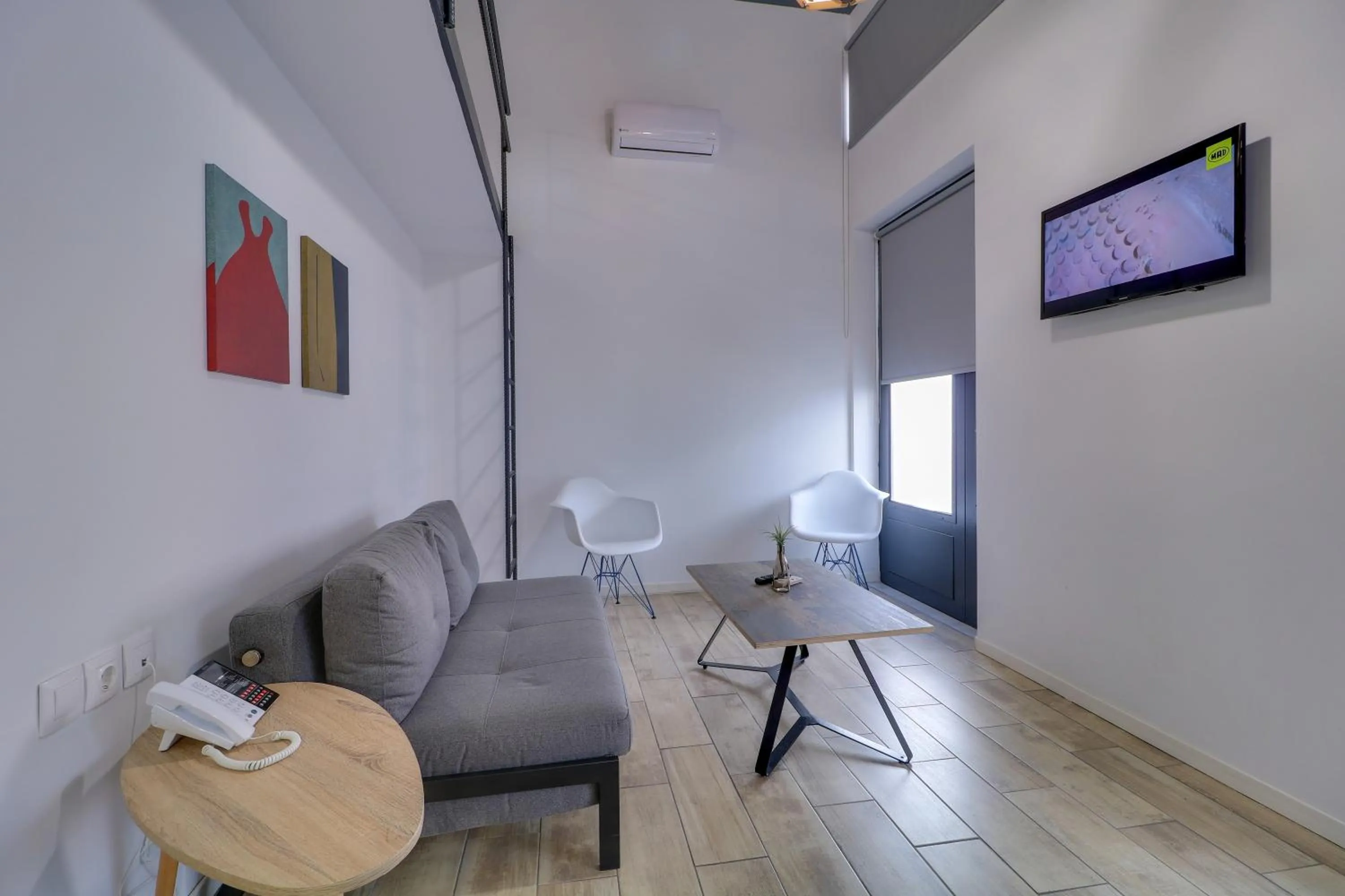 Seating area in athensotel