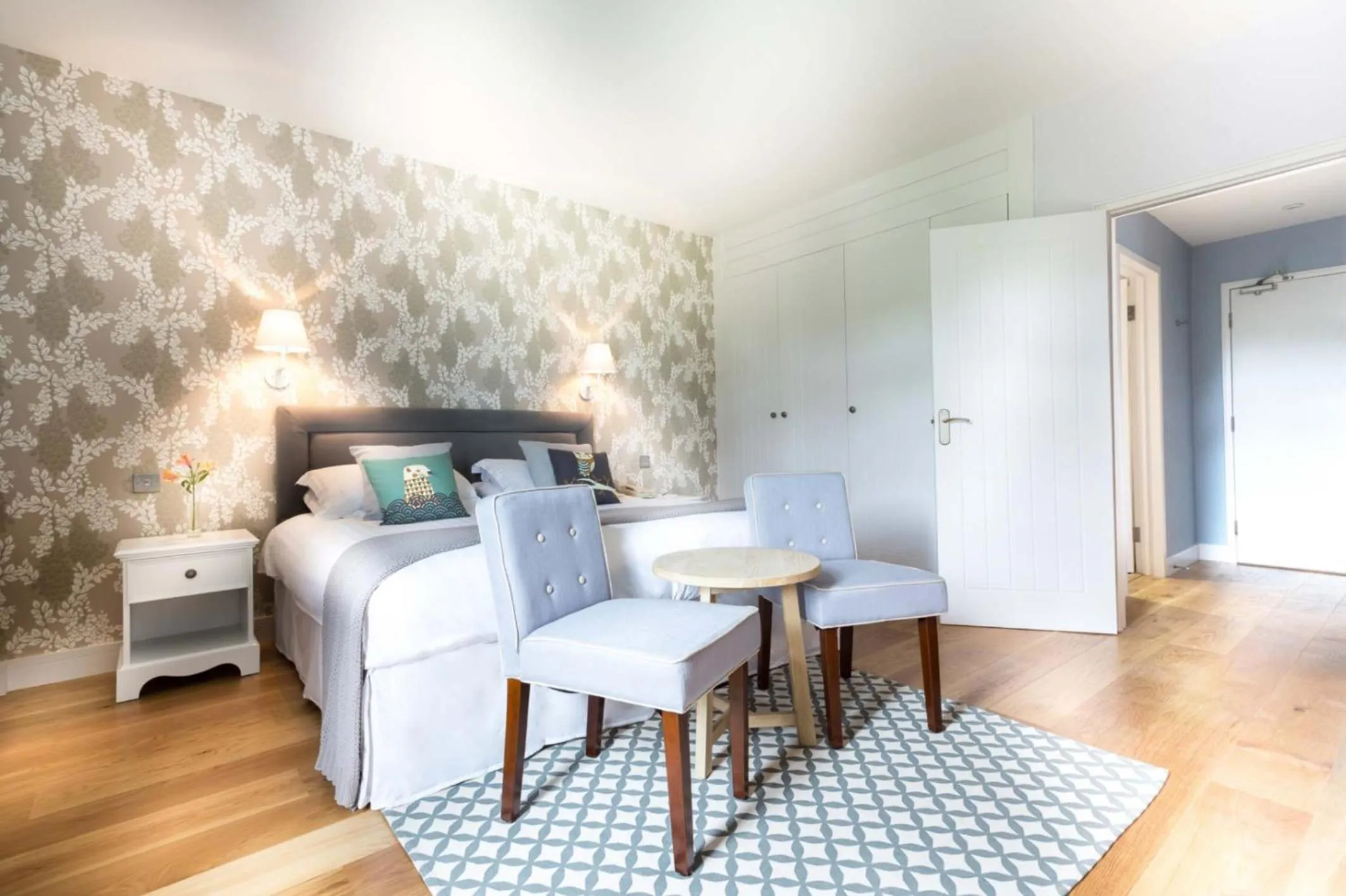 Bed in Budock Vean Hotel and Spa