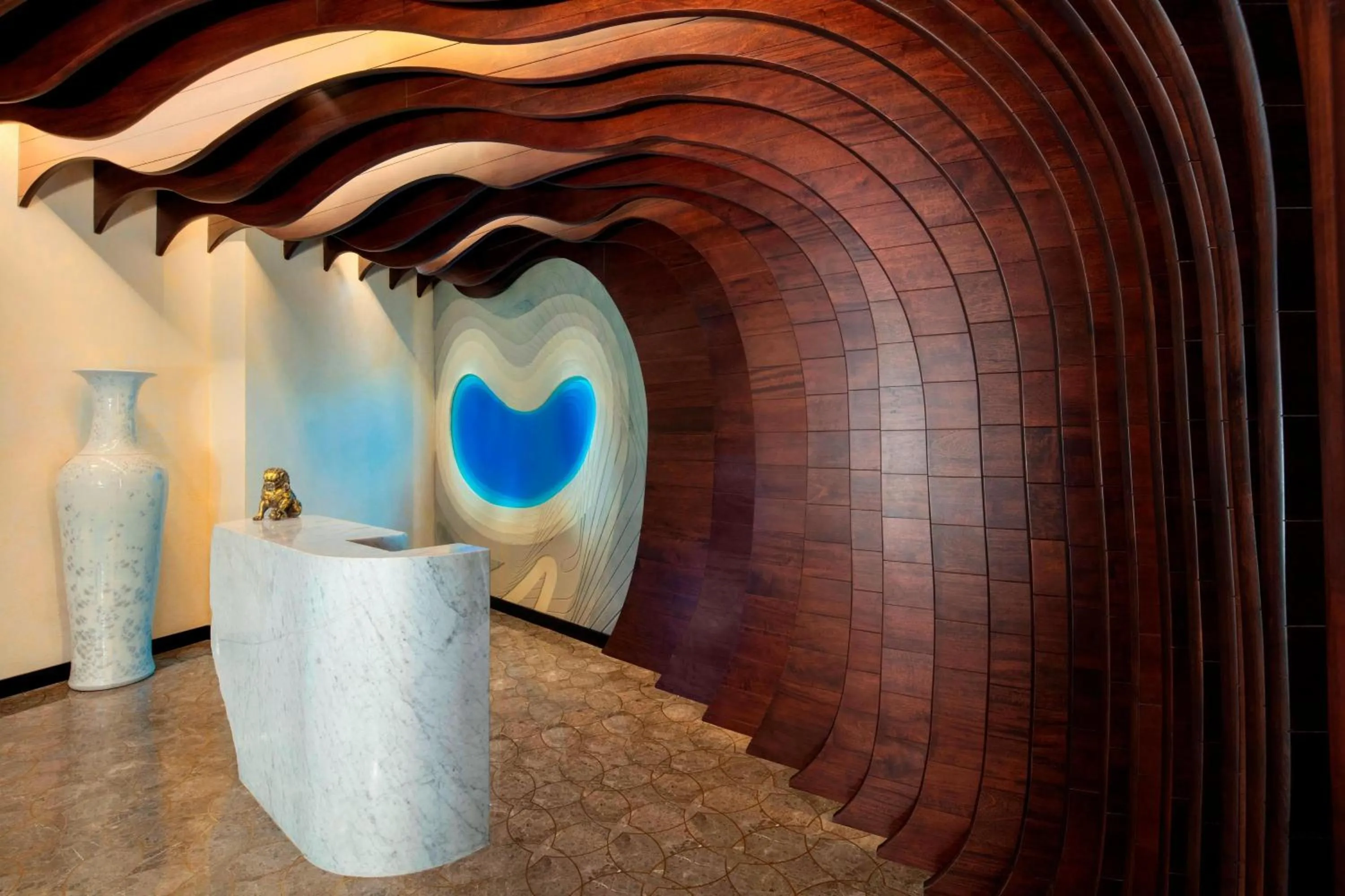 Lobby or reception in The St. Regis Saadiyat Island Resort, Abu Dhabi