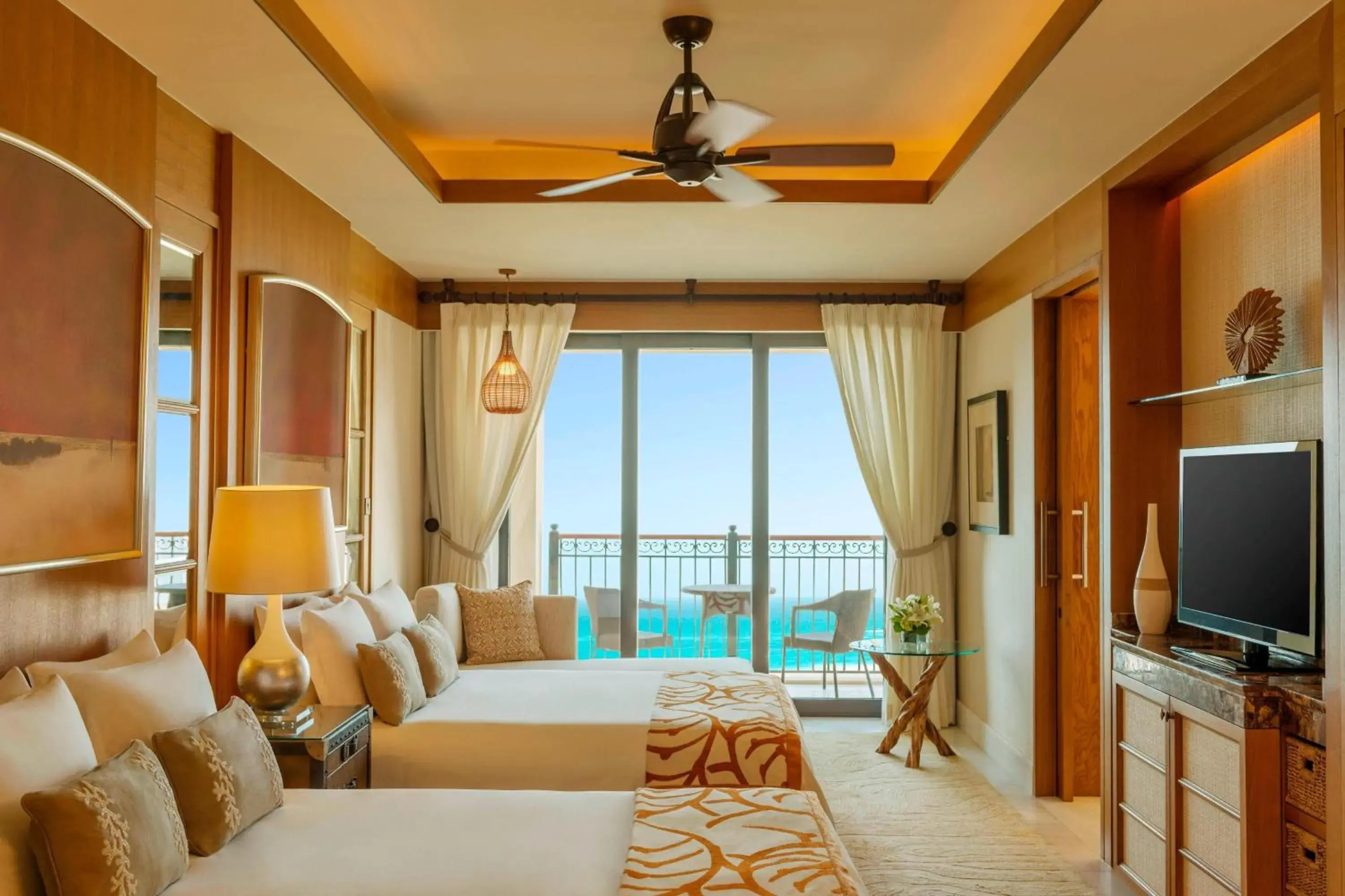 Premium Sea view Room, Guest room, 2 Queen, Sofa bed in The St. Regis Saadiyat Island Resort, Abu Dhabi Premium Sea view Room, Guest room, 2 Queen, Sofa bed in The St. Regis Saadiyat Island Resort, Abu Dhabi