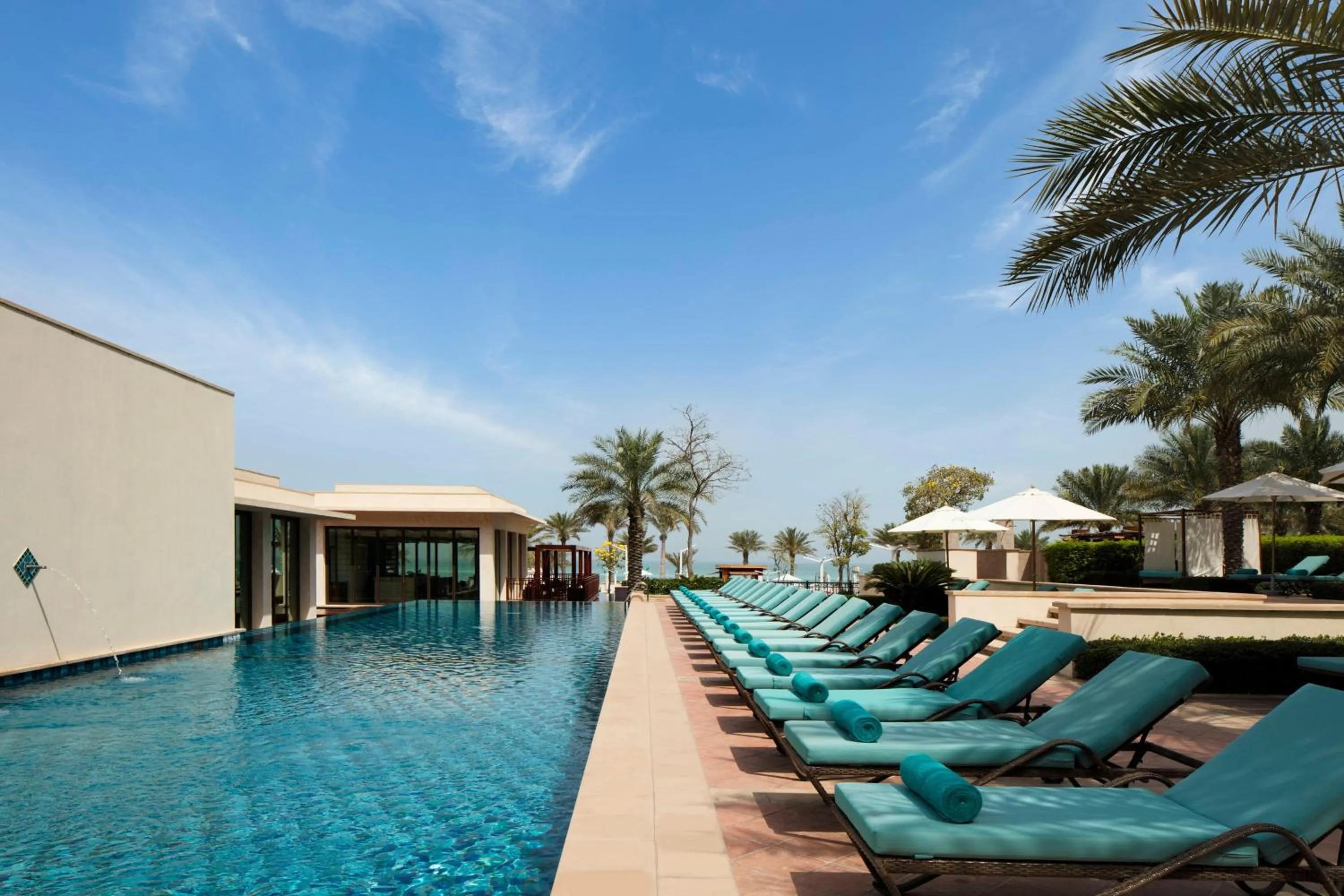 Swimming pool in The St. Regis Saadiyat Island Resort, Abu Dhabi