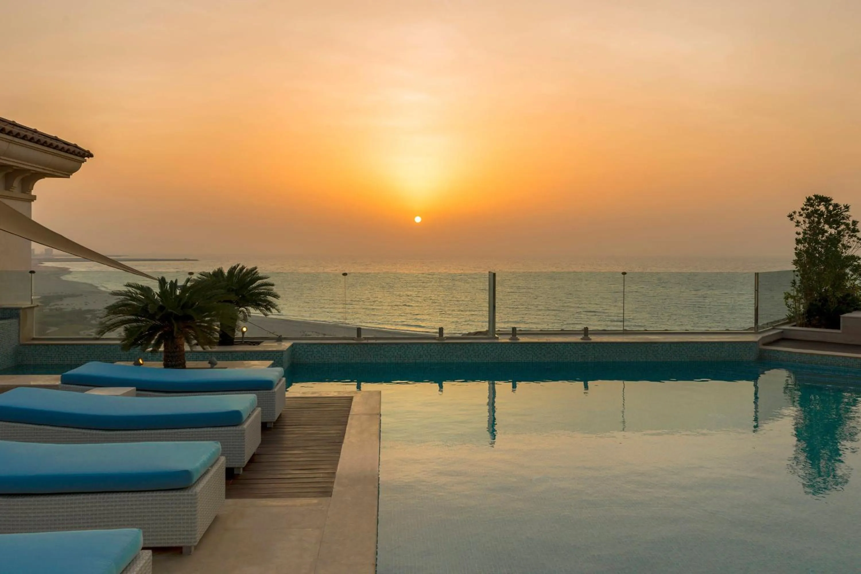 Swimming pool in The St. Regis Saadiyat Island Resort, Abu Dhabi