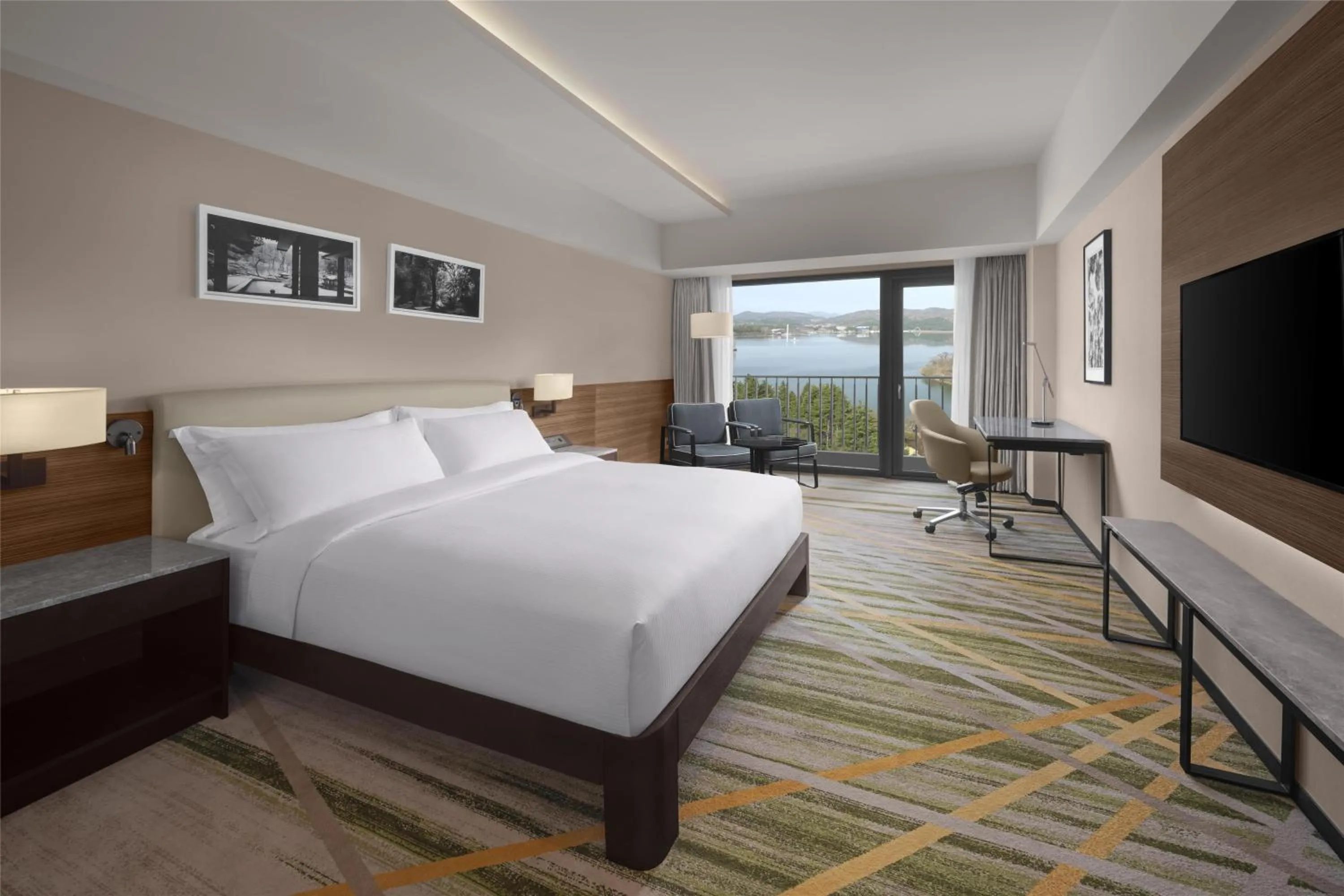 Bed in Hilton Gyeongju