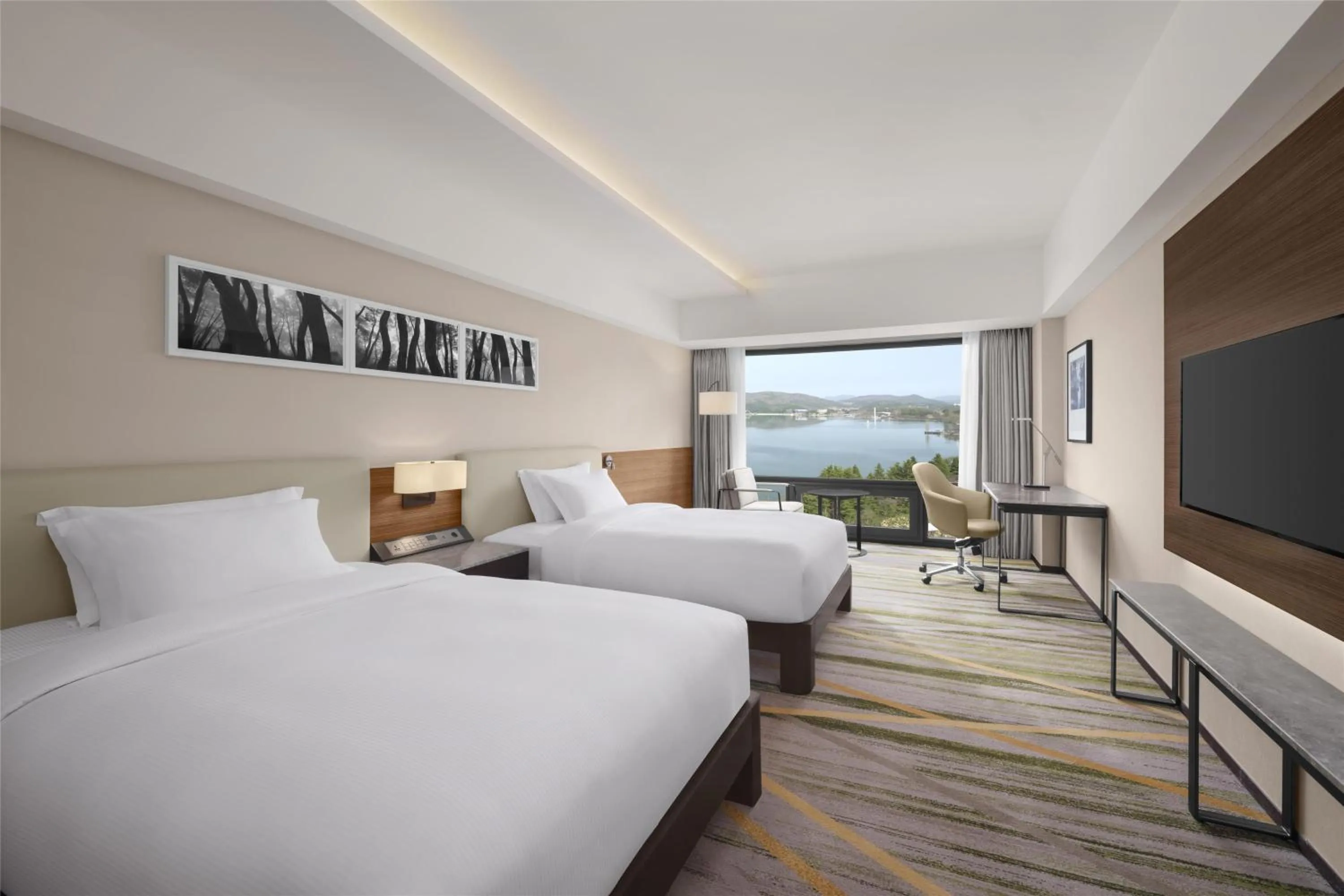 Bed in Hilton Gyeongju