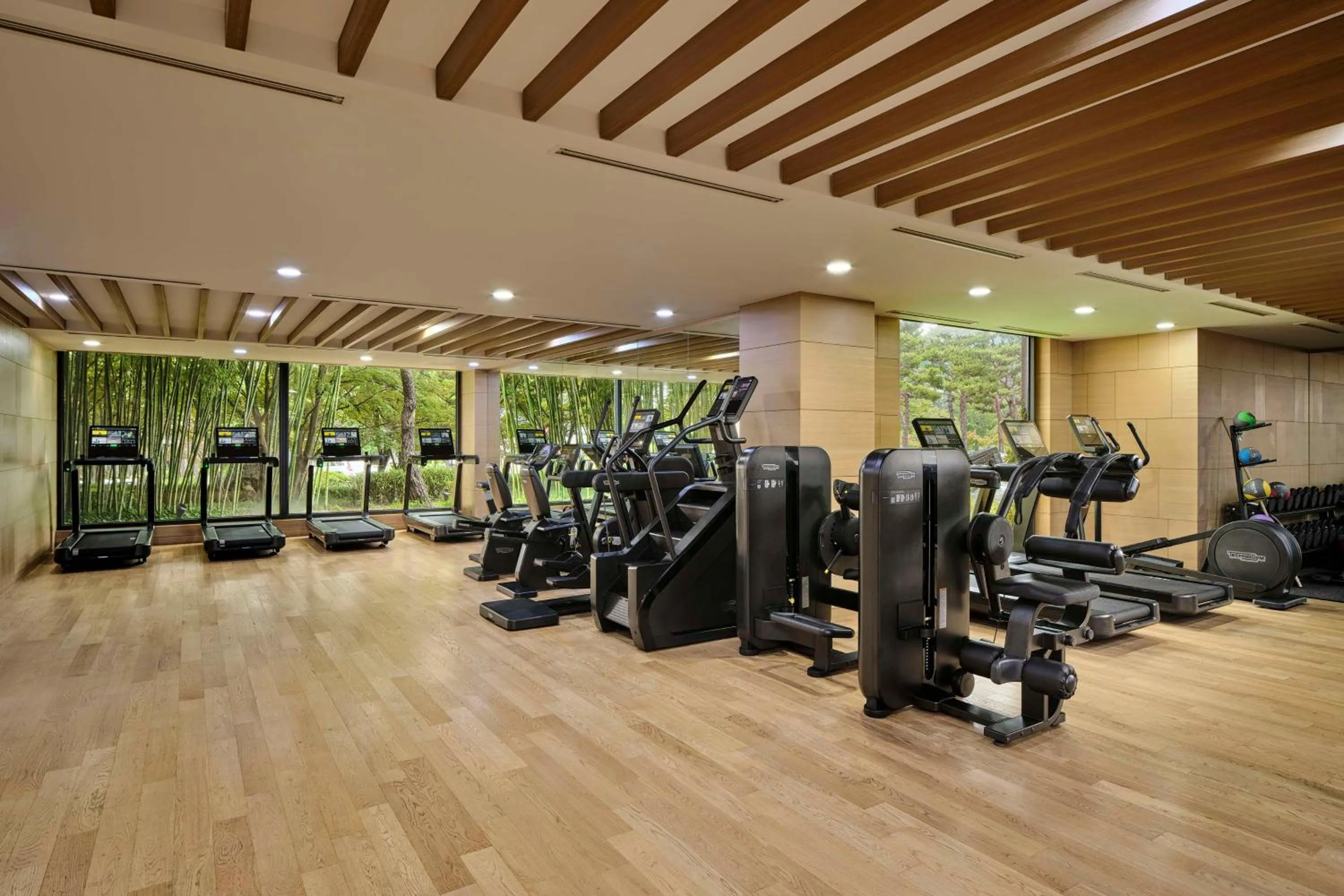 Fitness centre/facilities in Hilton Gyeongju