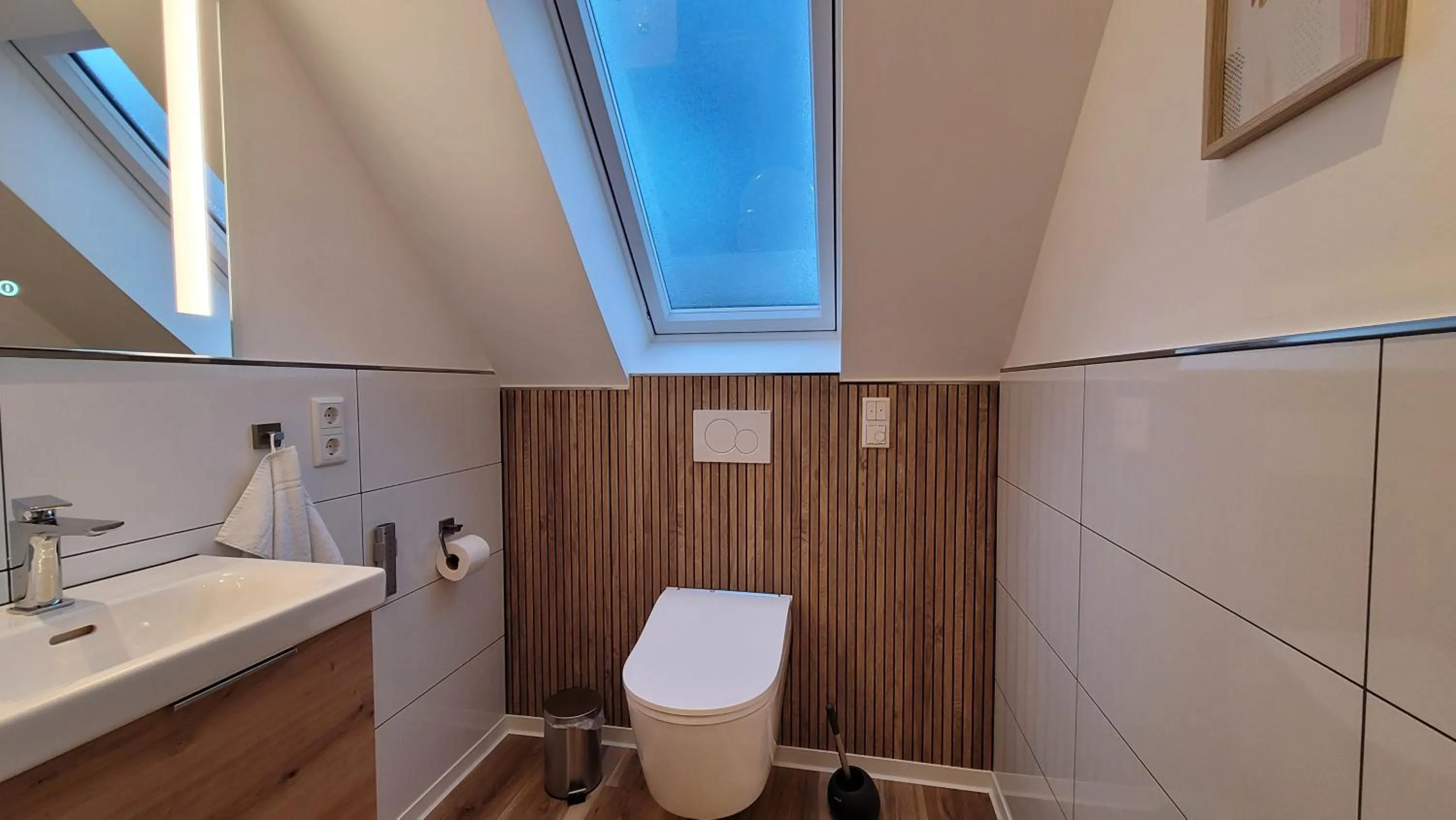 Toilet in AKZENT Hotel Merfelder Hof