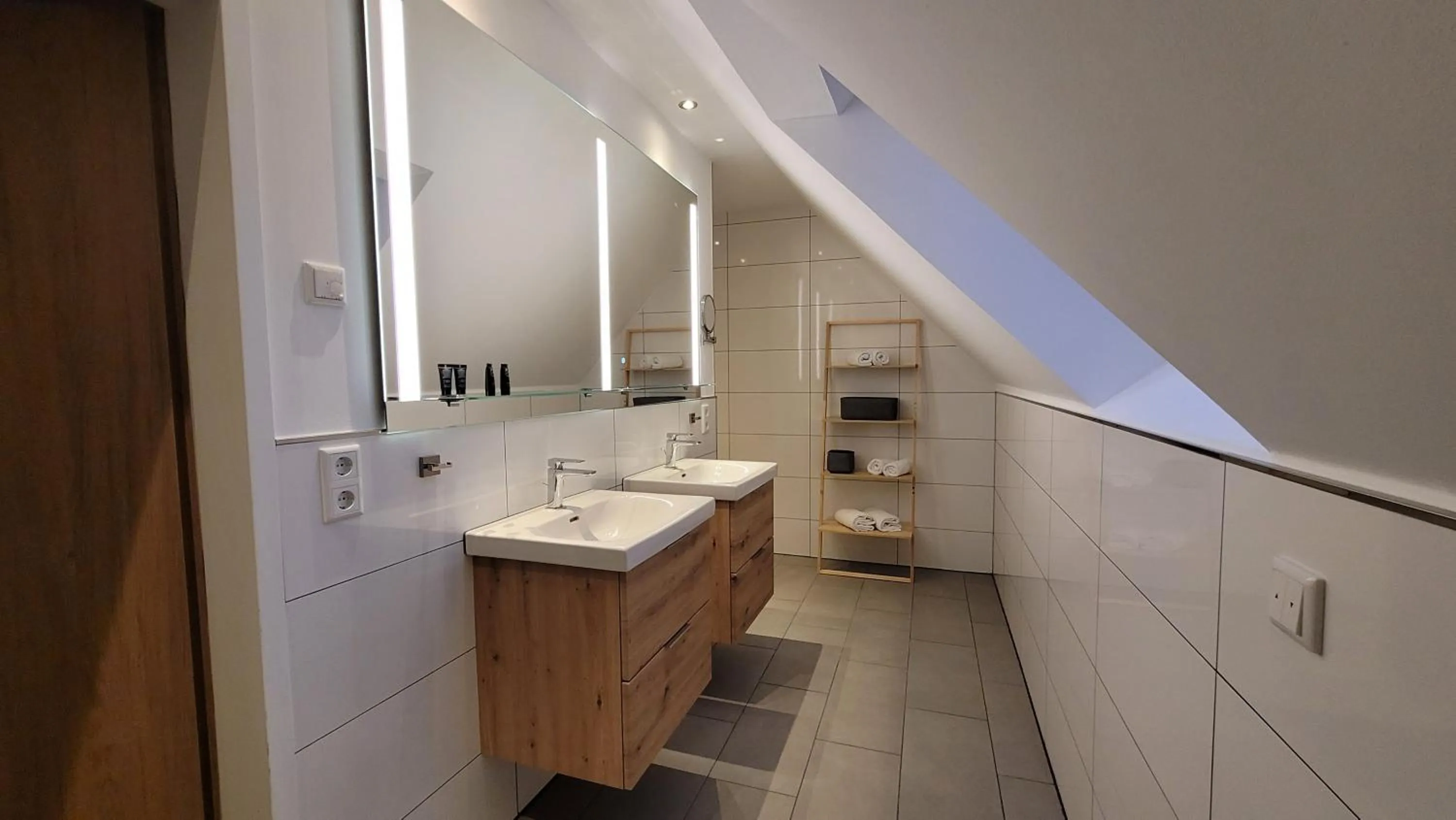 Bathroom in AKZENT Hotel Merfelder Hof