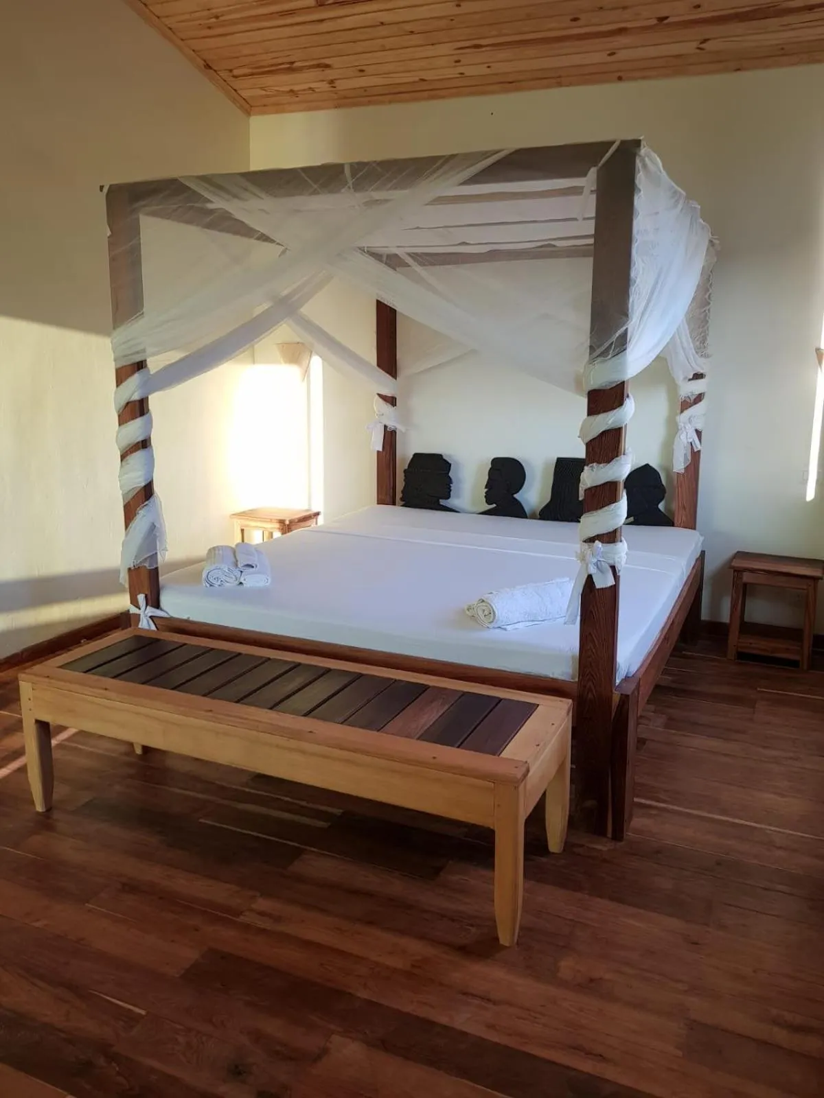 Bed in Emeraude Lodge