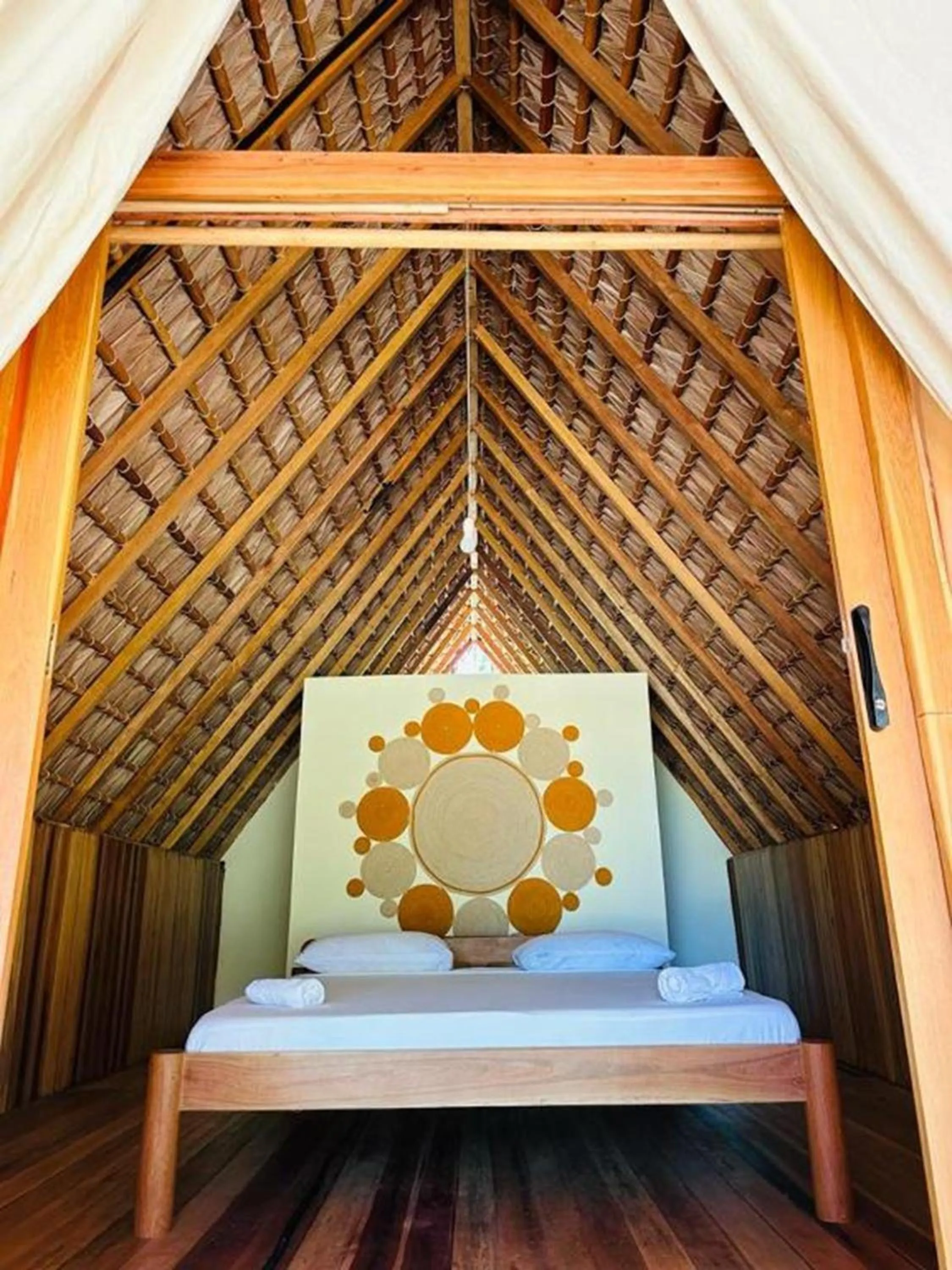 Bedroom, Bed in Emeraude Lodge