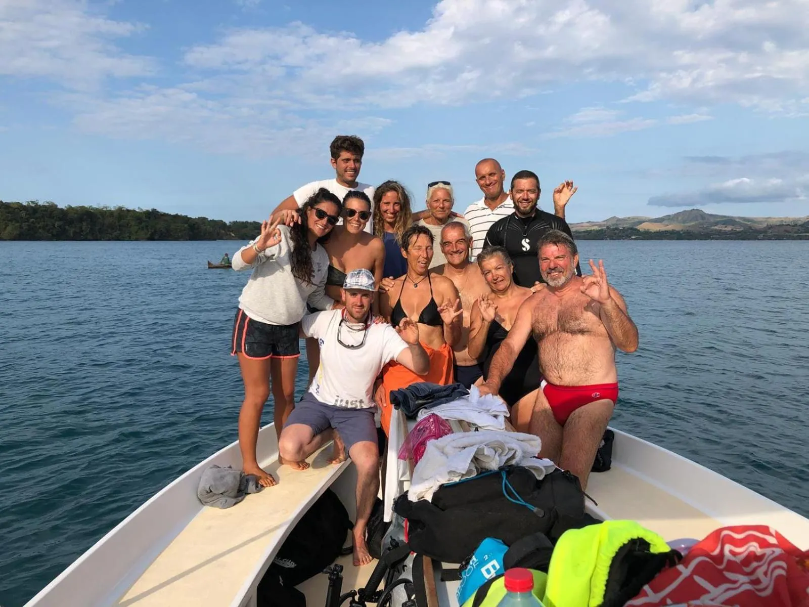 People in Emeraude Lodge