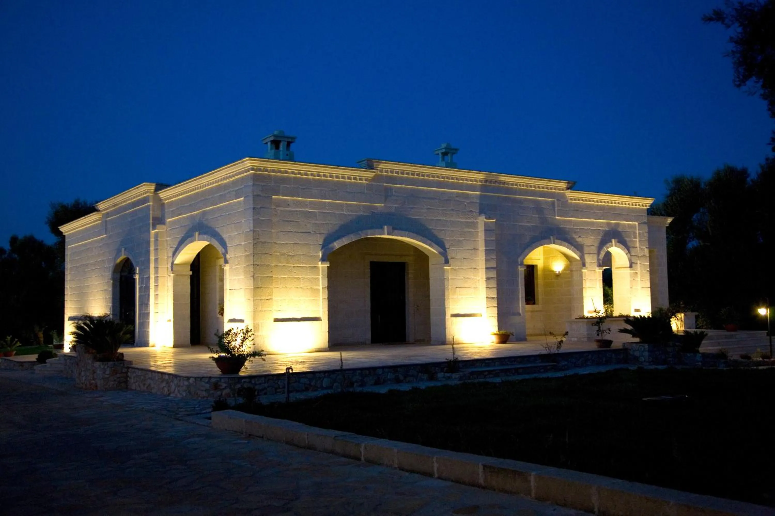 Facade/entrance in La Vigna Vecchia
