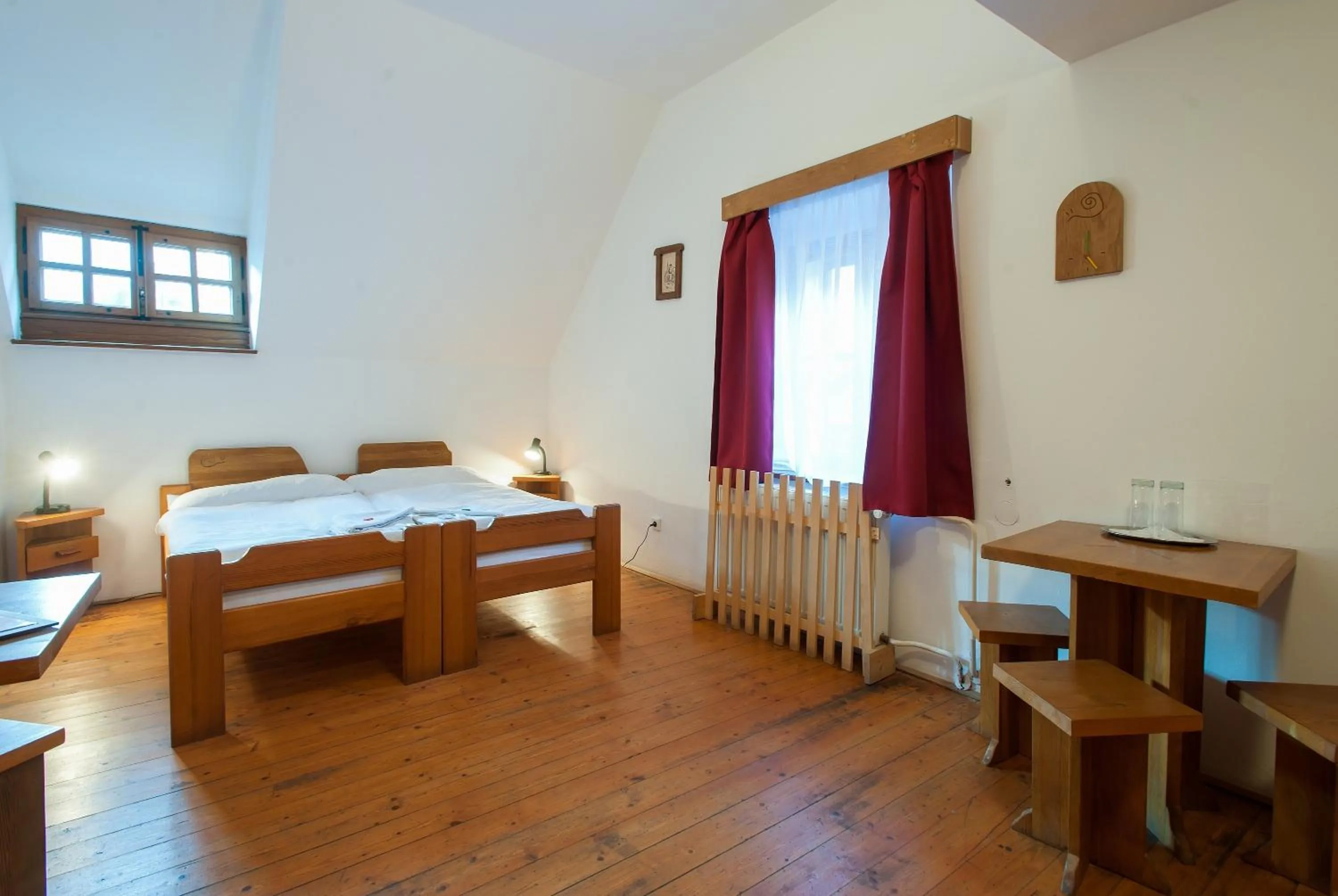 Bed in Hotel U Malého Vitka