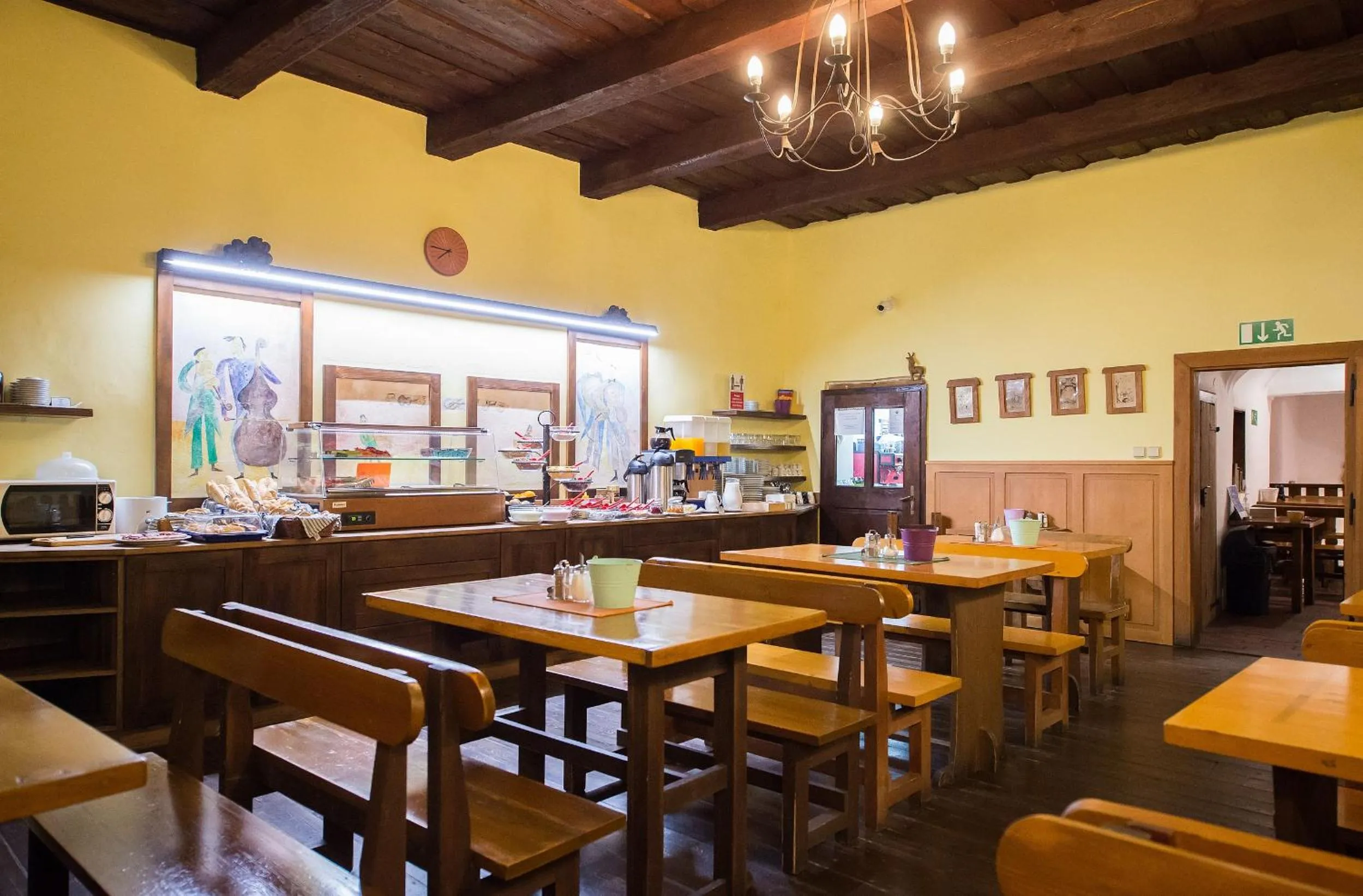 Food and drinks in Hotel U Malého Vitka