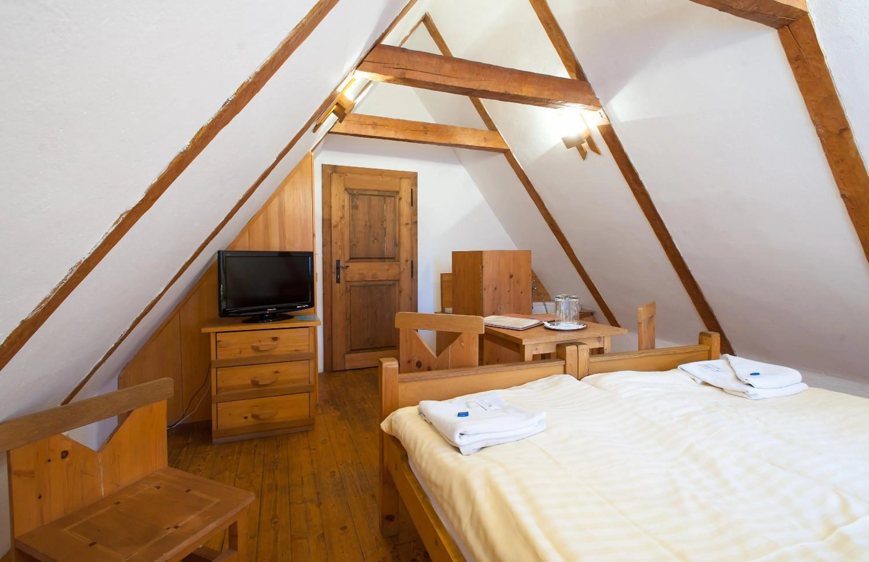 Bed in Hotel U Malého Vitka