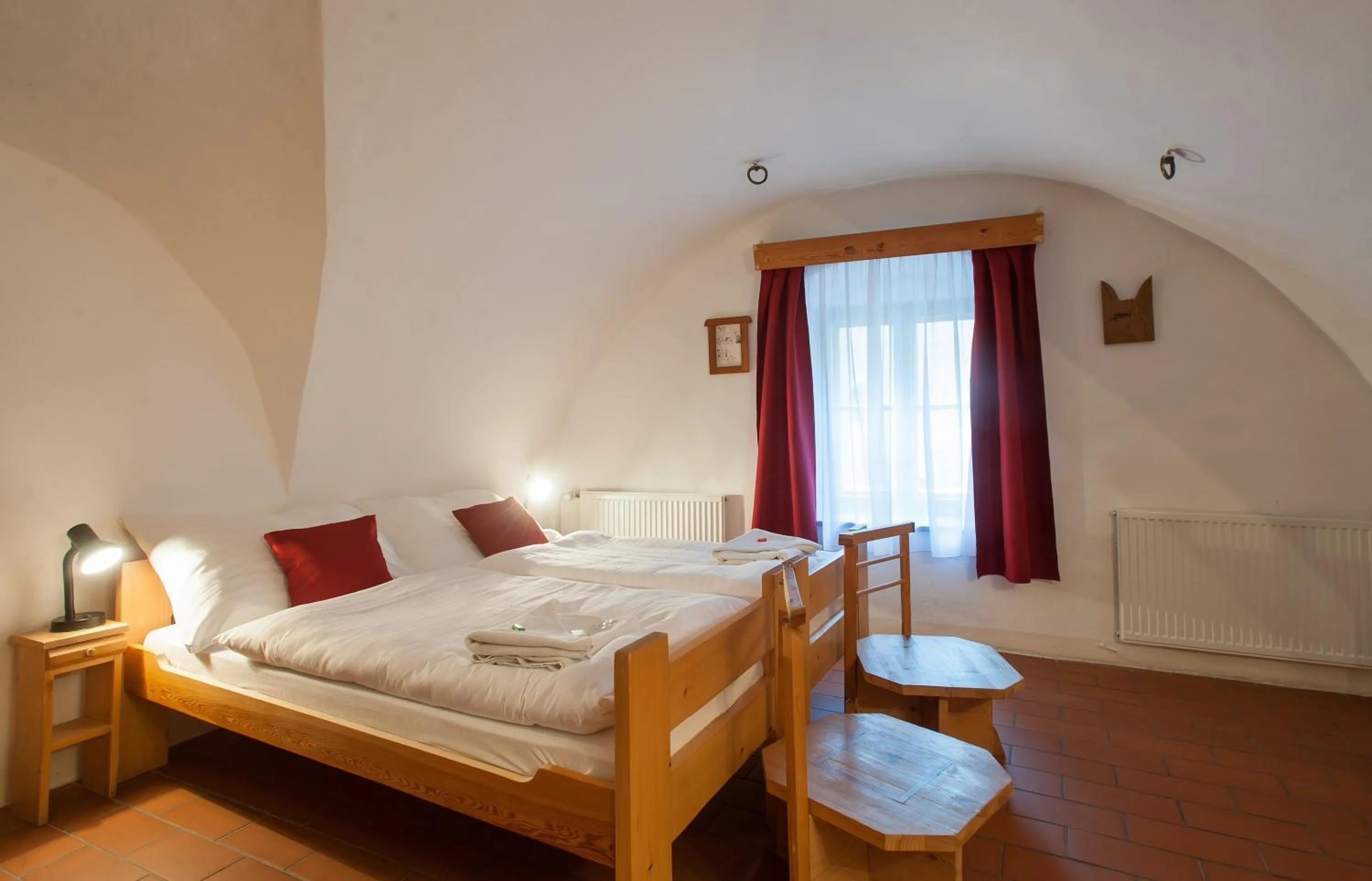 Bed in Hotel U Malého Vitka