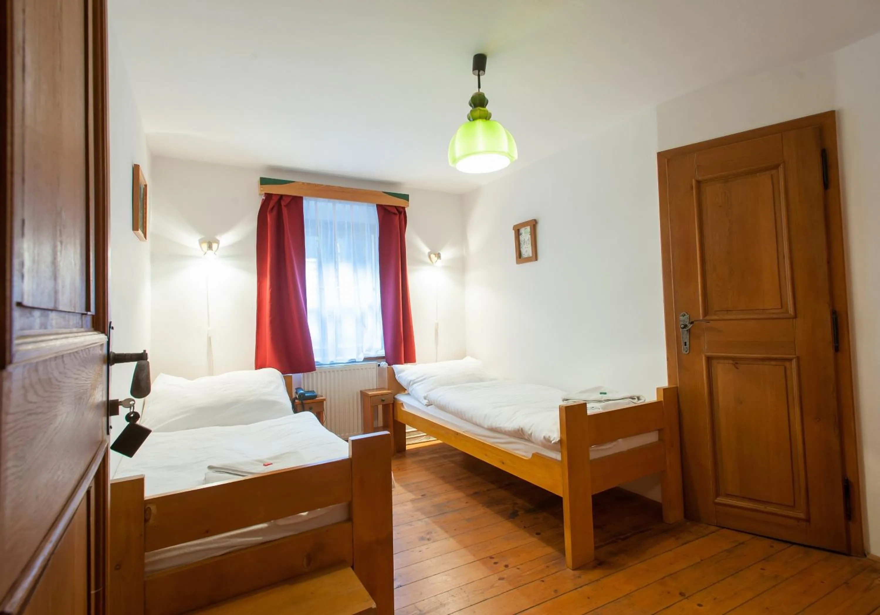 Bed in Hotel U Malého Vitka