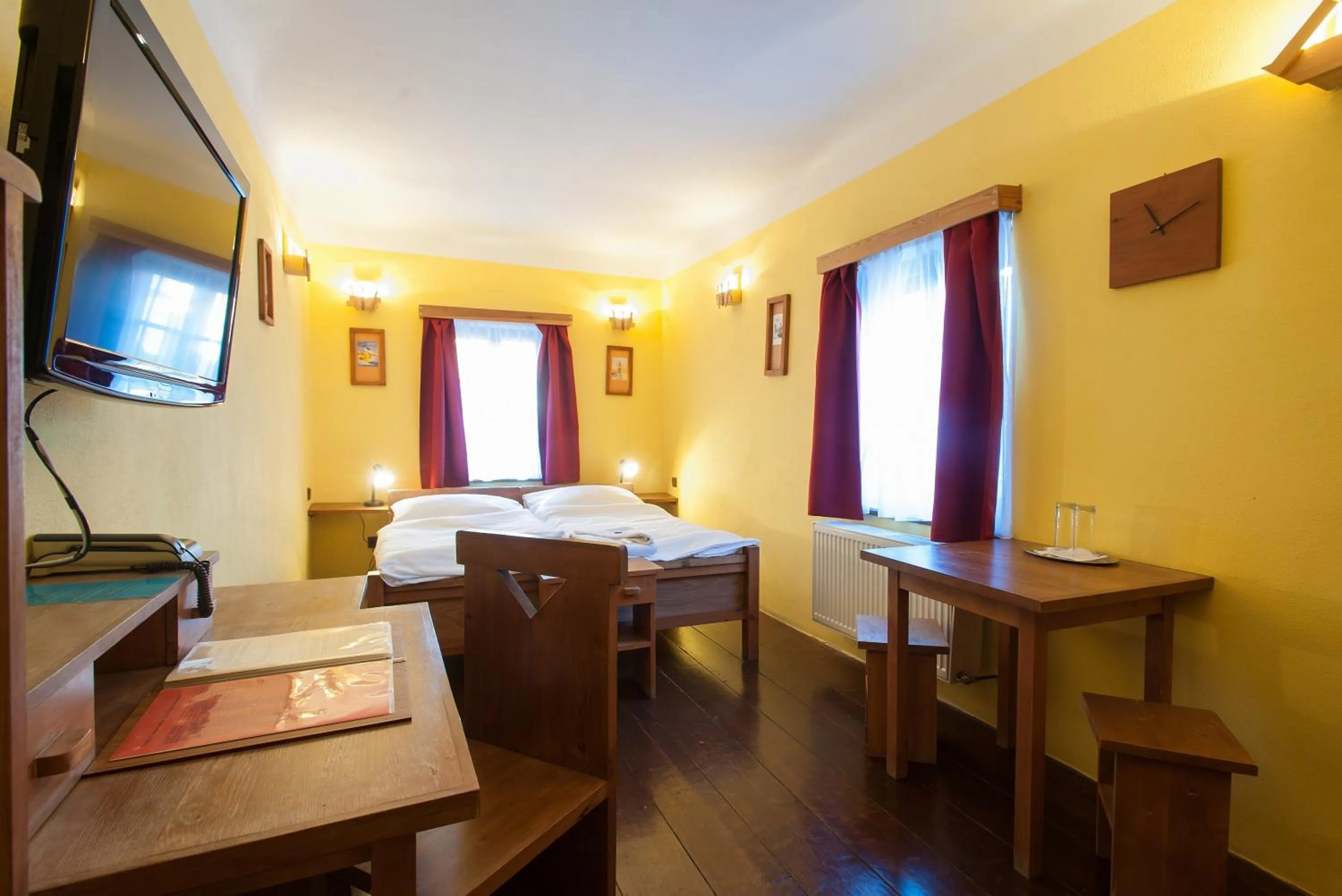 Bed in Hotel U Malého Vitka