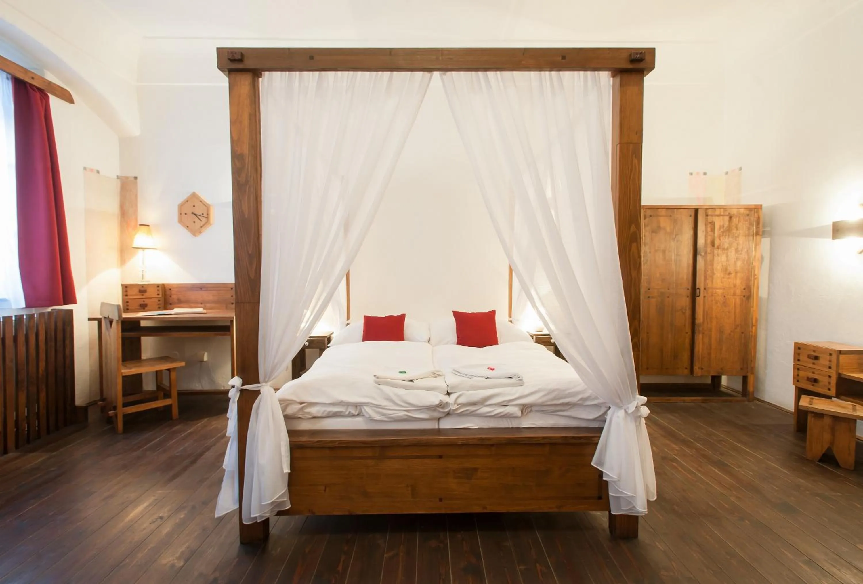 Bed in Hotel U Malého Vitka