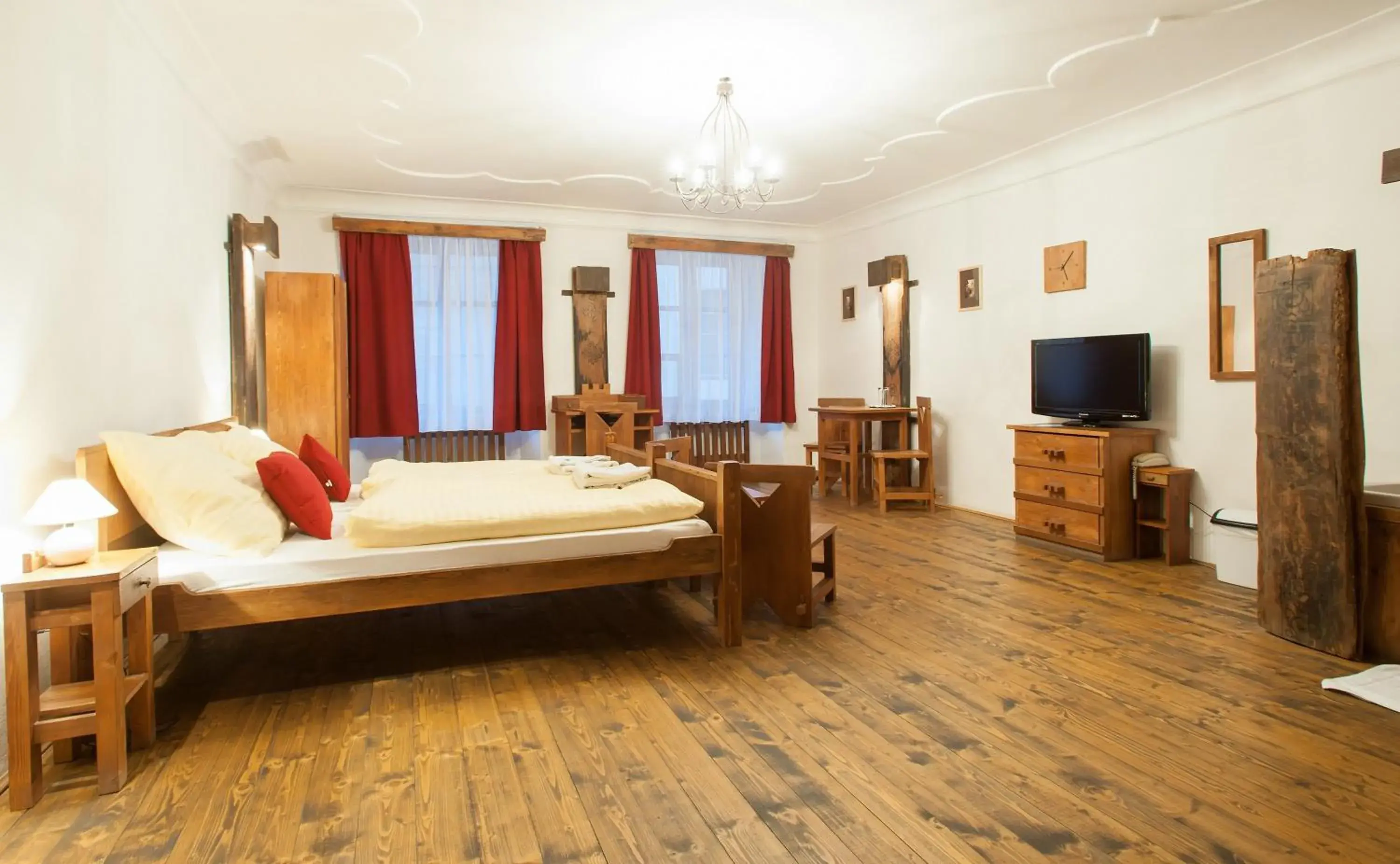 Bed in Hotel U Malého Vitka Bed in Hotel U Malého Vitka