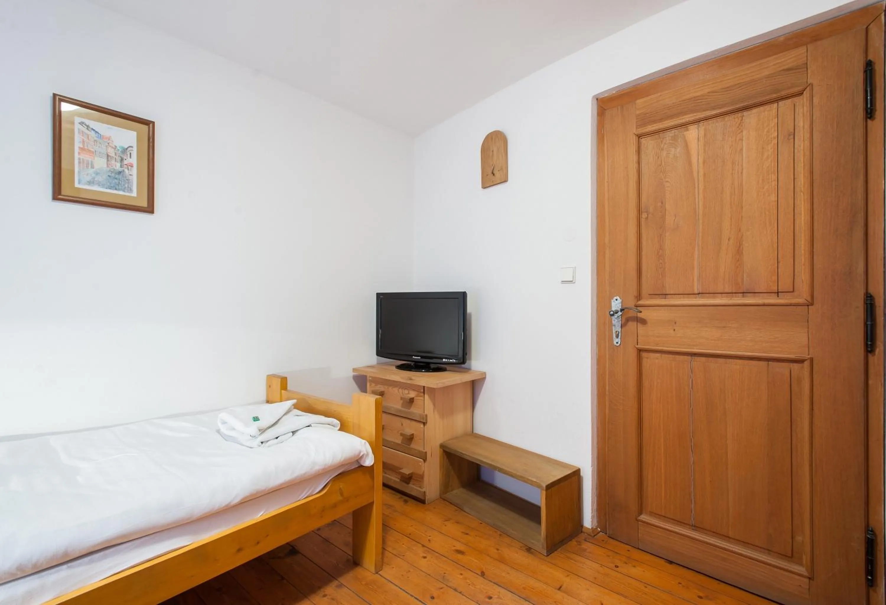 Bed in Hotel U Malého Vitka