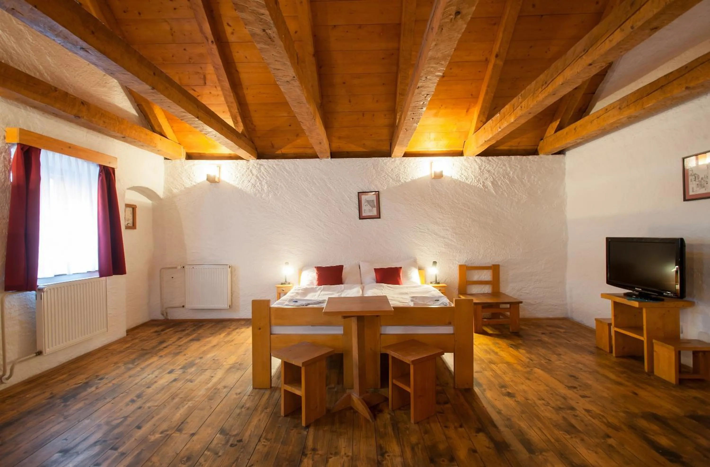 Bed in Hotel U Malého Vitka