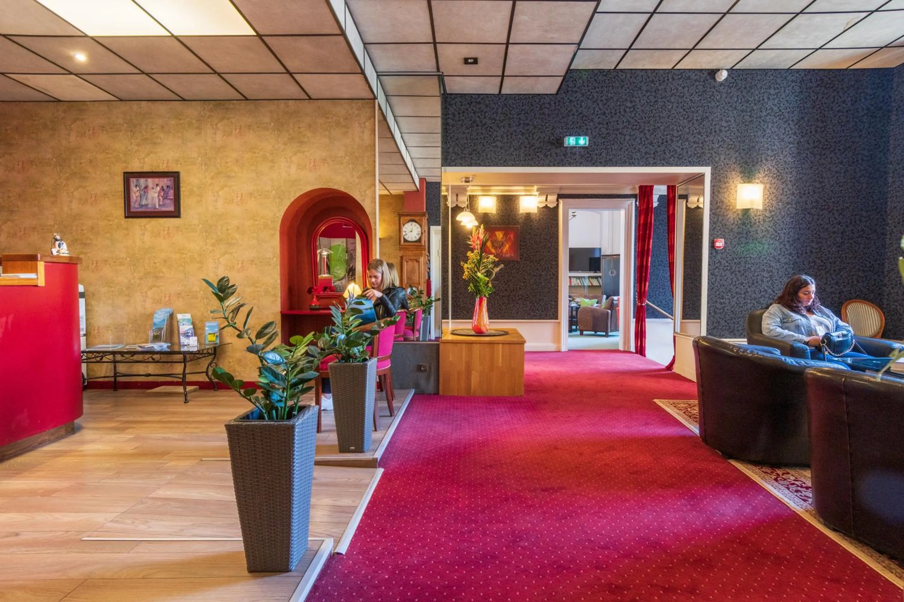 Lobby or reception in Hôtel des Bains