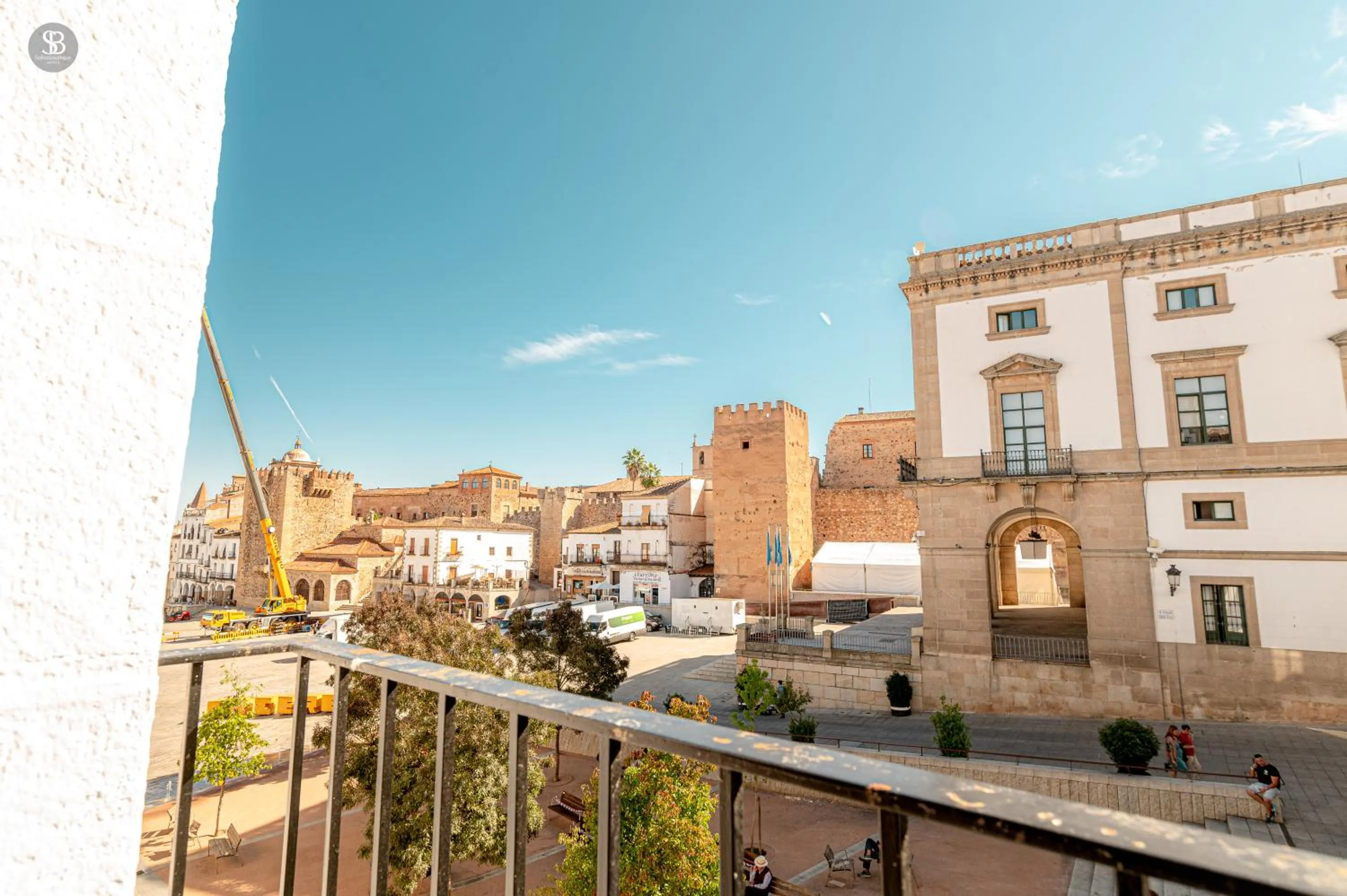 City view in Apartamentos Soho Boutique Plaza Mayor Caceres